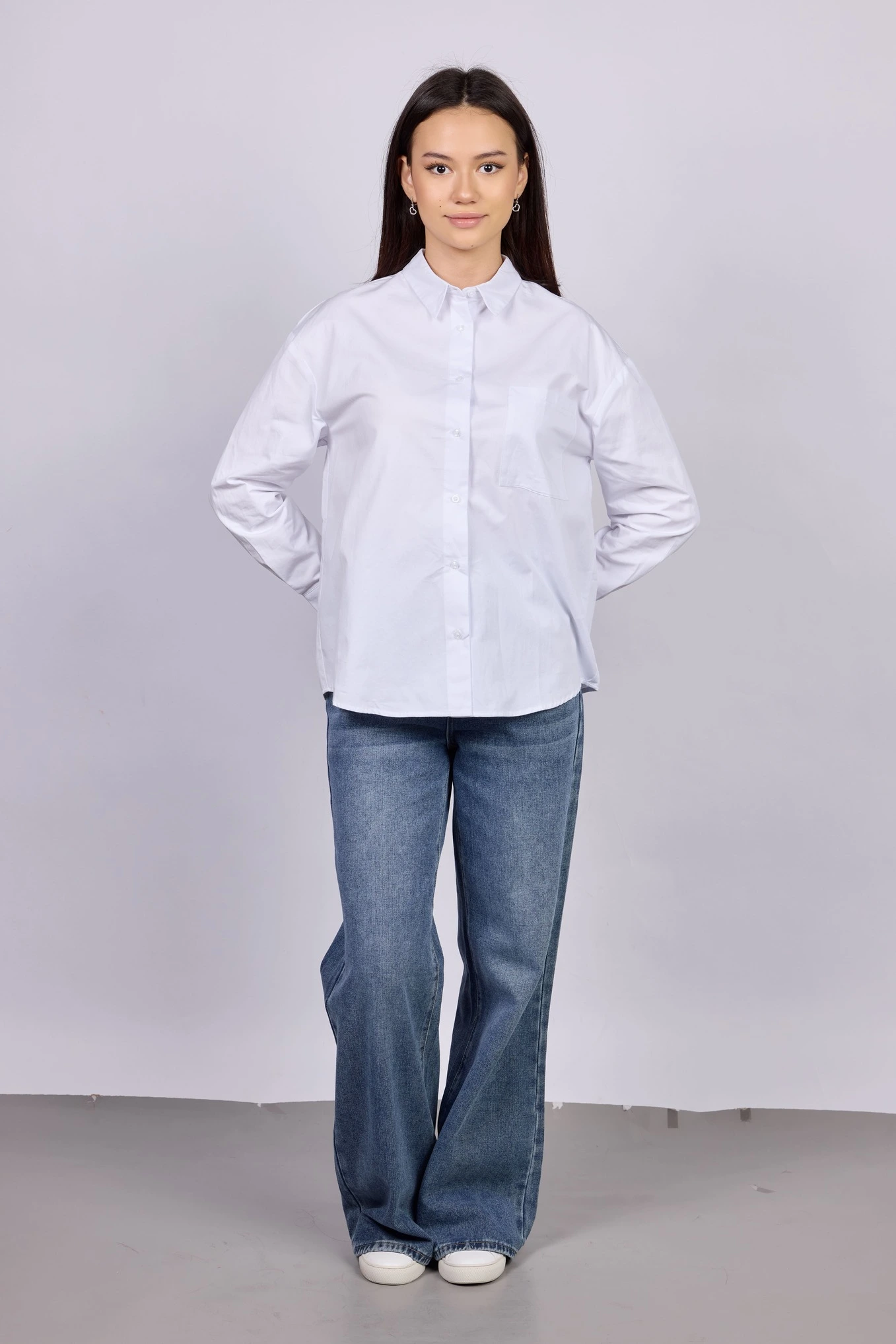Рубашка белый для женщин 42168-4 66