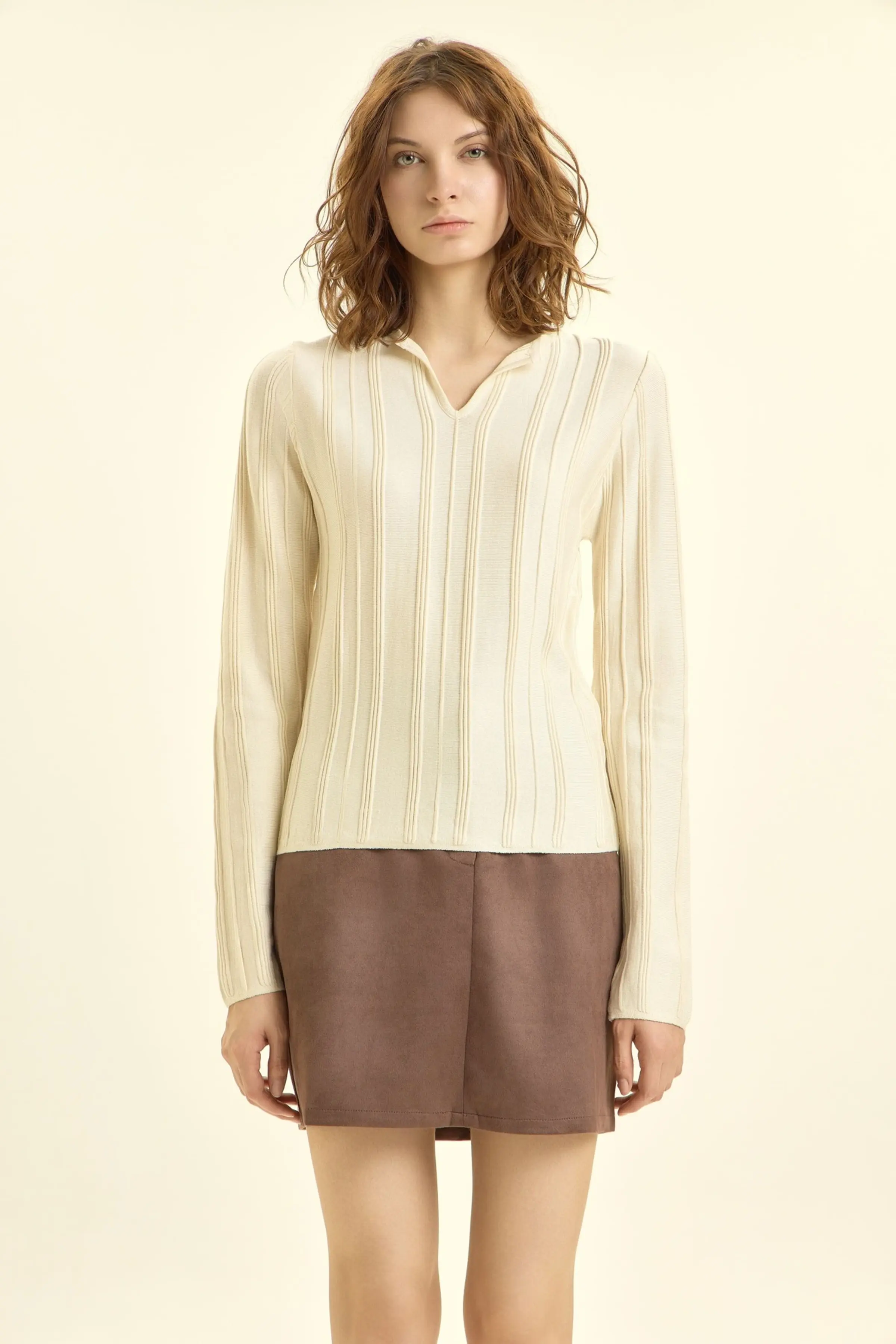 Джемпер айвори для женщин 46169-234 60