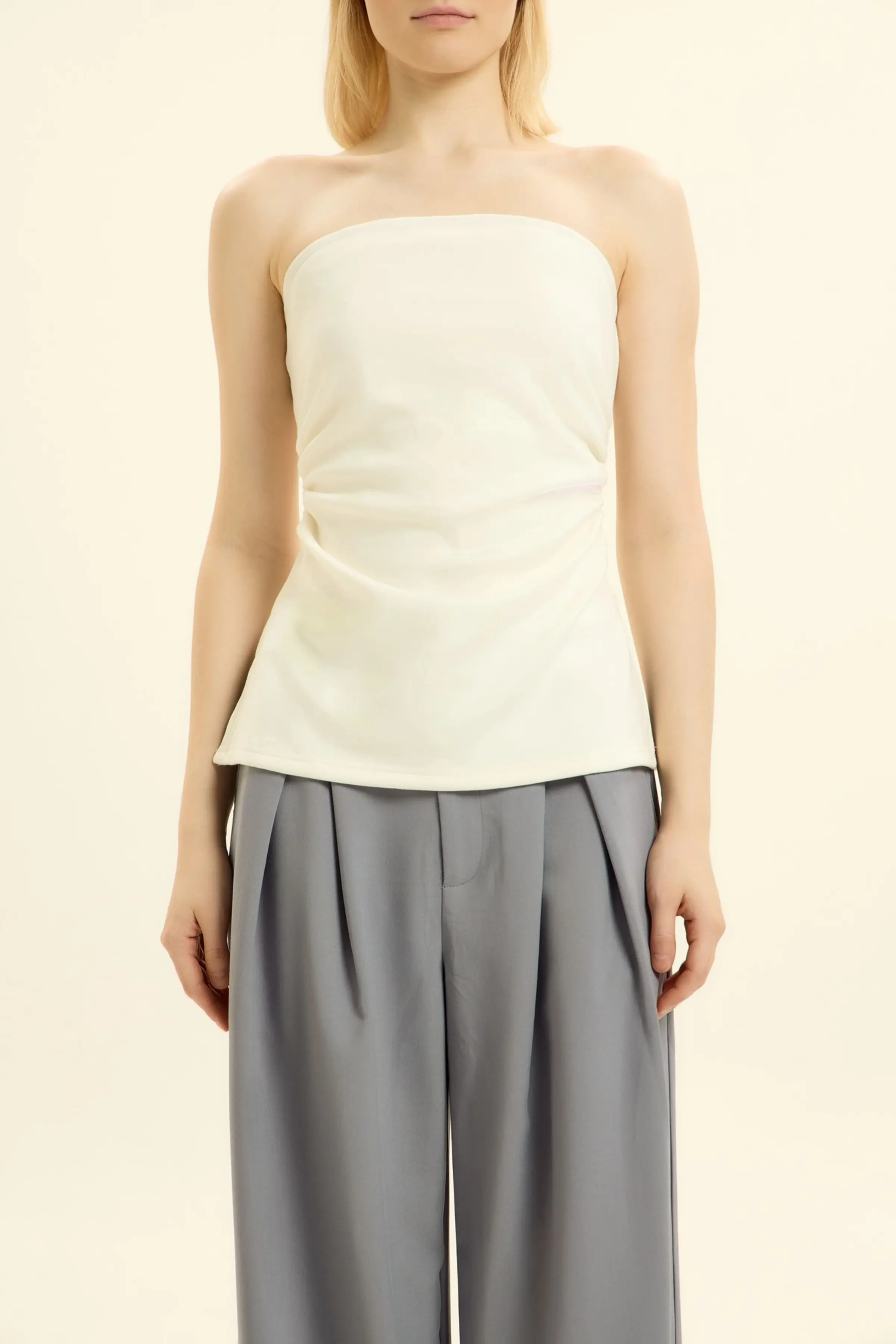 Топ белый для женщин 46202-4 46