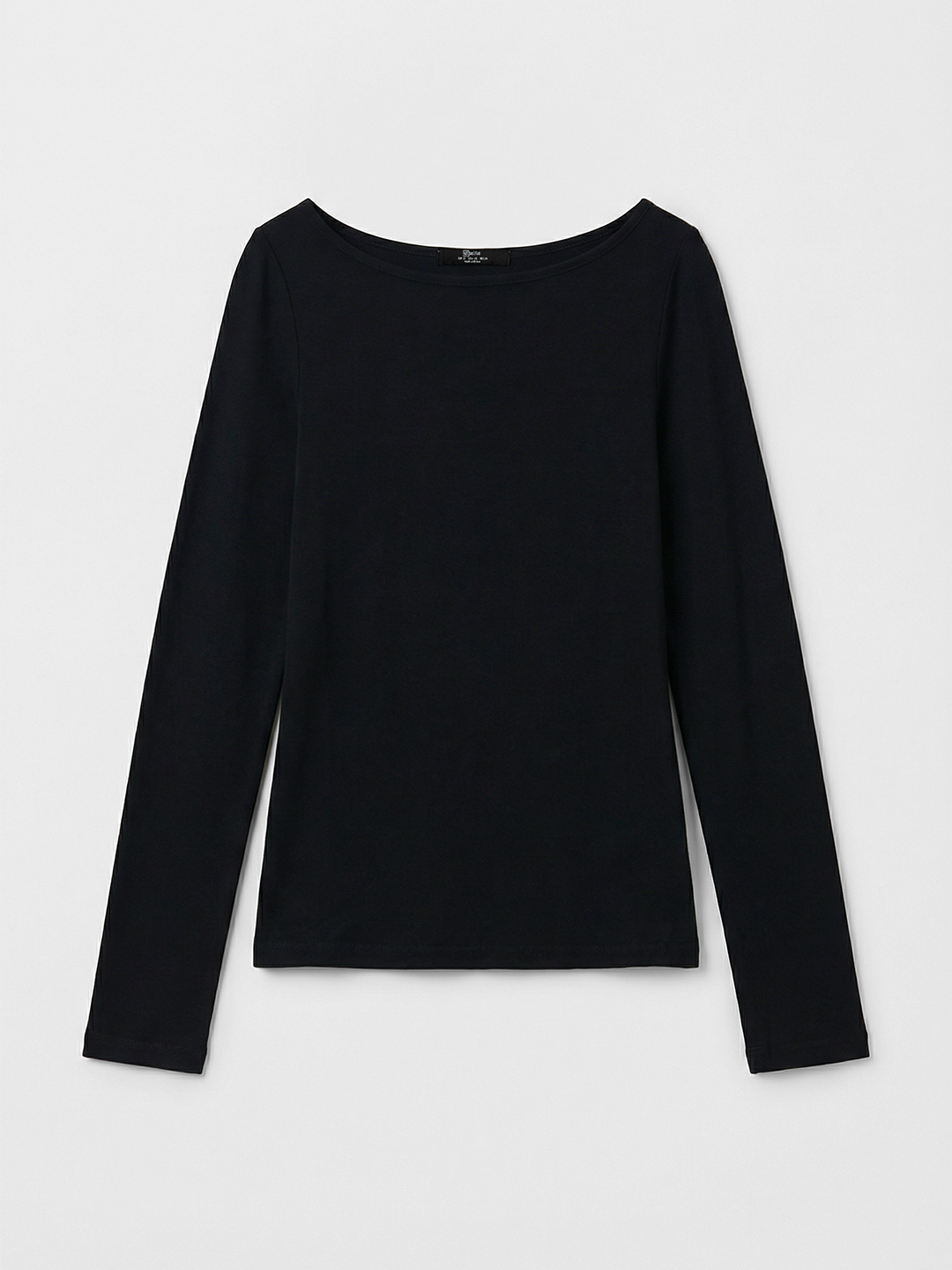 Лонгслив черный для женщин 48108-1 59