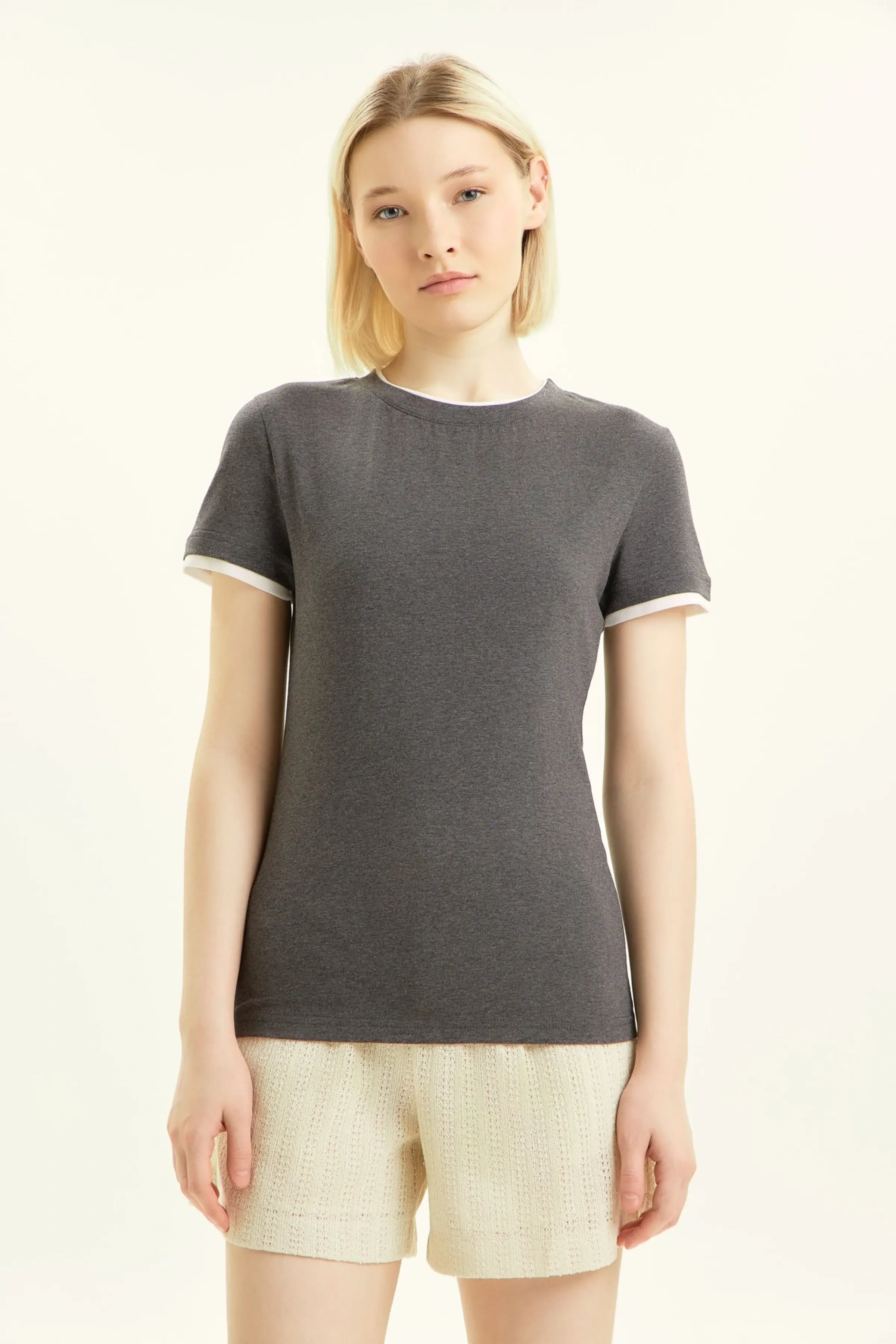 Футболка серый для женщин 45258-61 67