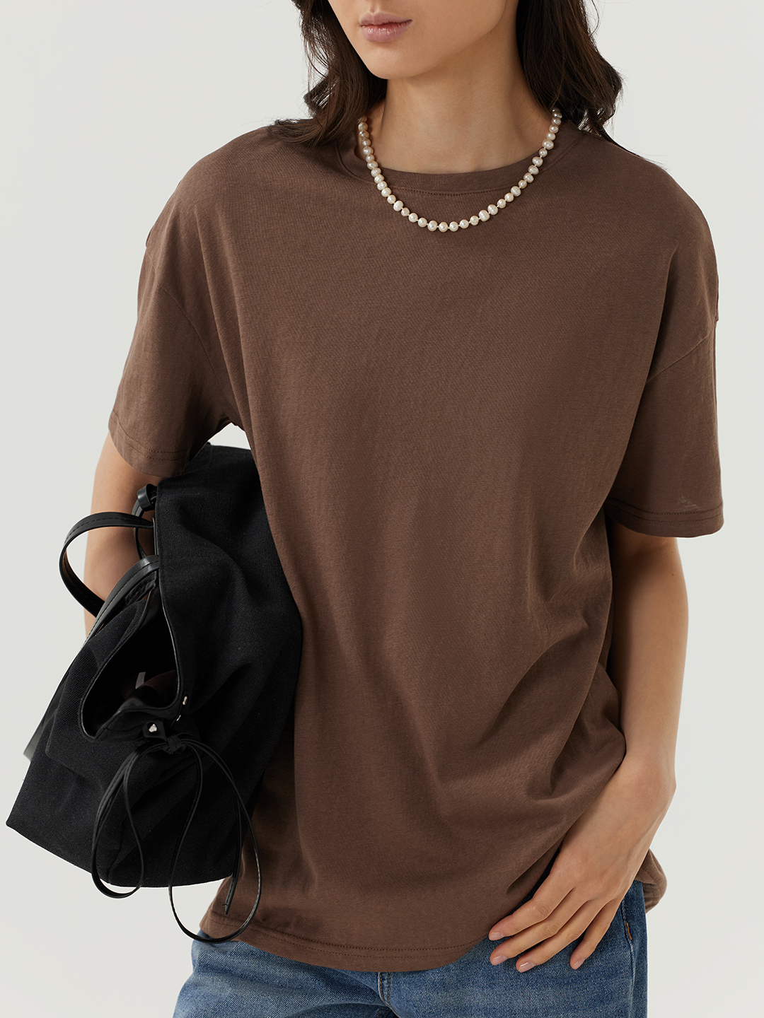 Футболка коричневый для женщин 48281-13 67