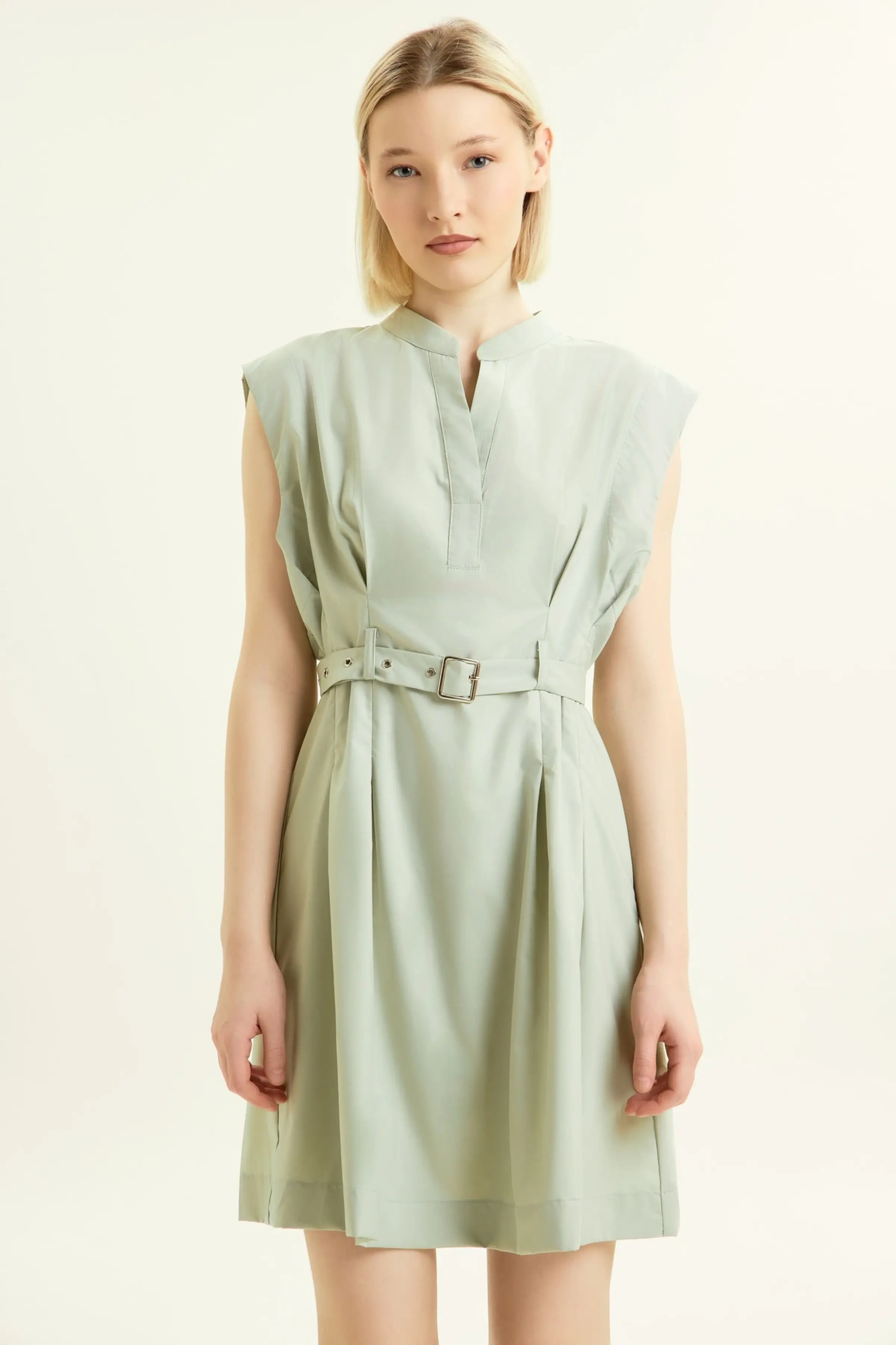 Платье хаки для женщин 45364D-14 54