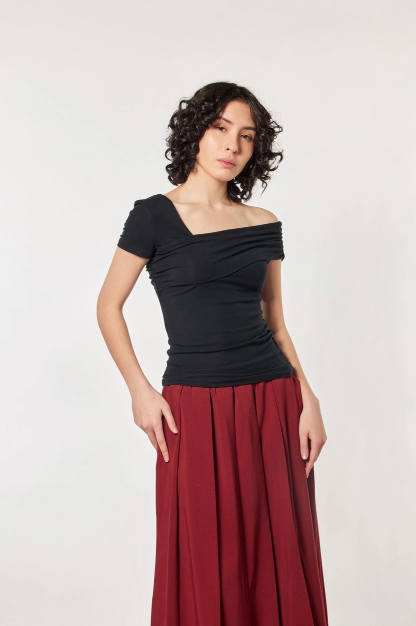 Футболка черный для женщин 44270-1 67