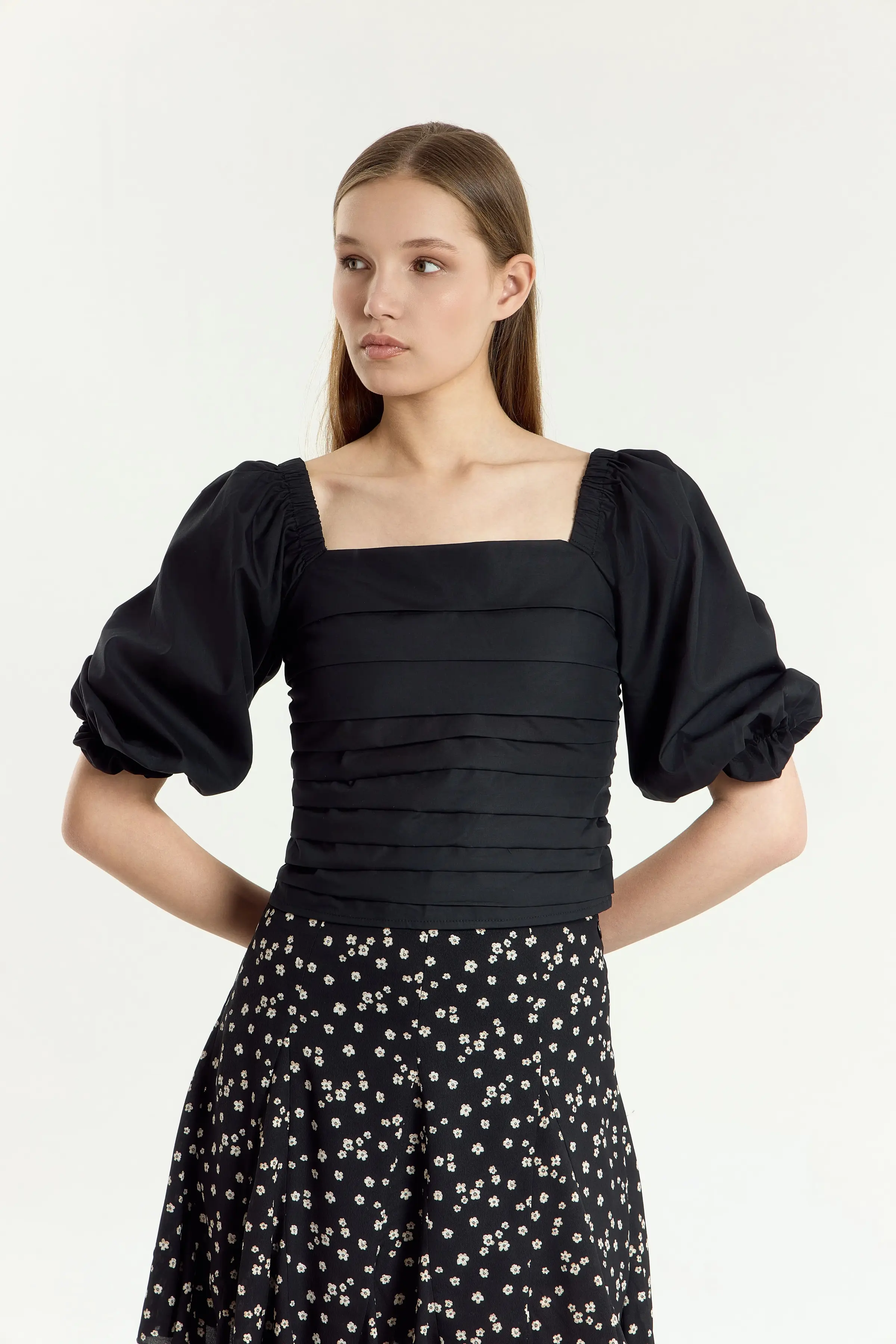 Блузка черный для женщин 45177-1 28