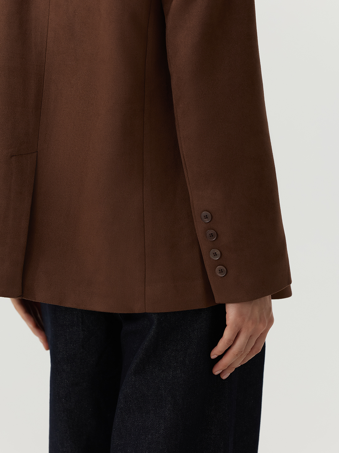 Жакет коричневый для женщин 48176-13 64