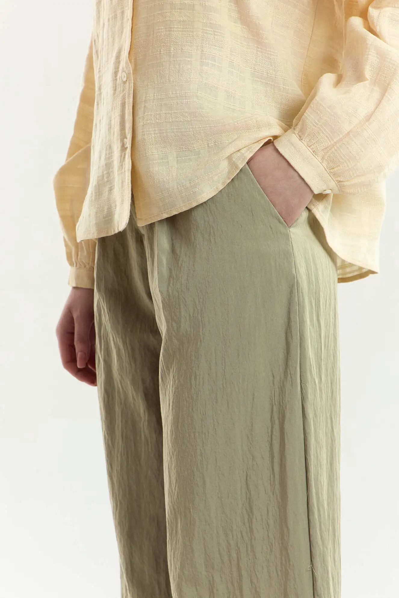 Брюки хаки для женщин 45136-14 71