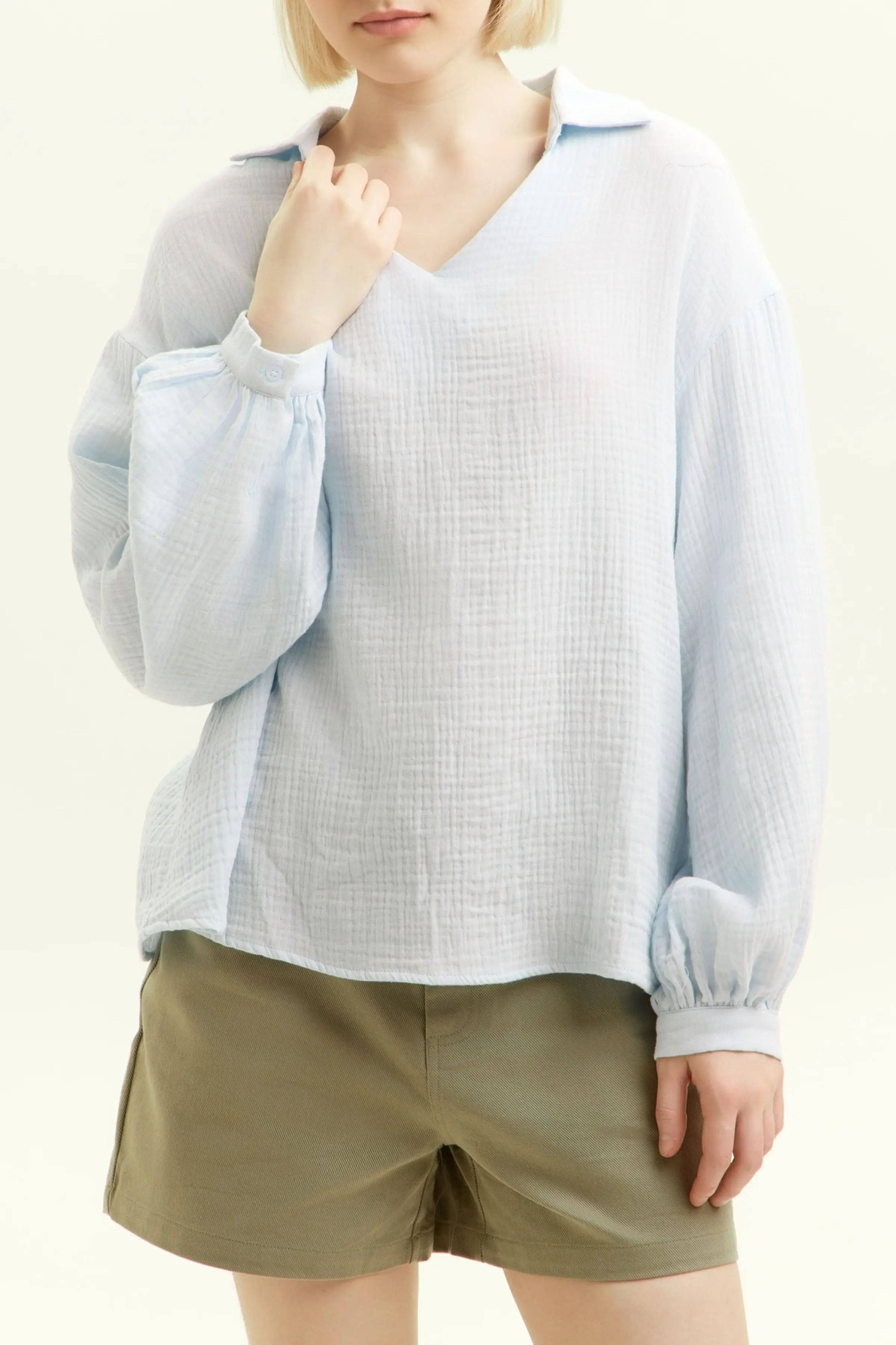 Блузка голубой для женщин 45252-10 28