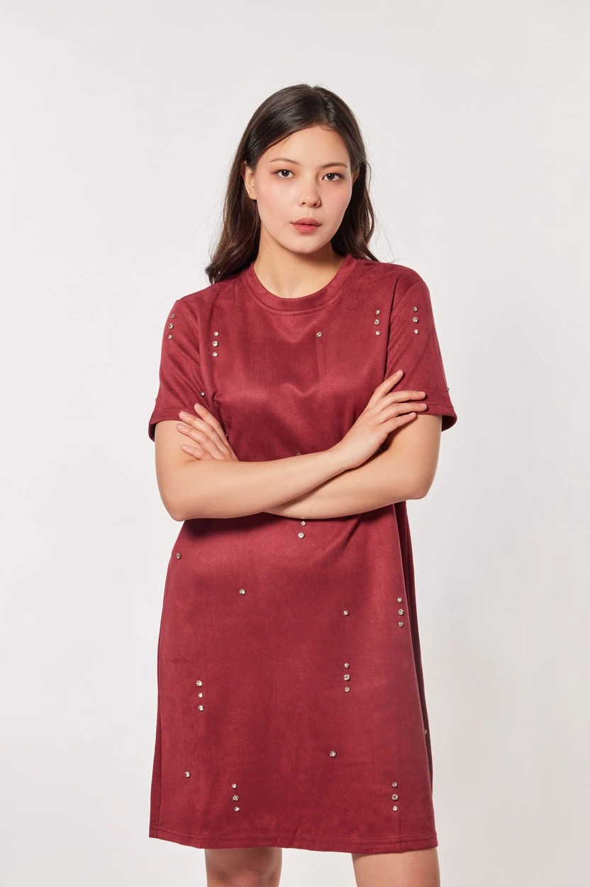 Платье красный для женщин 44235-7 54