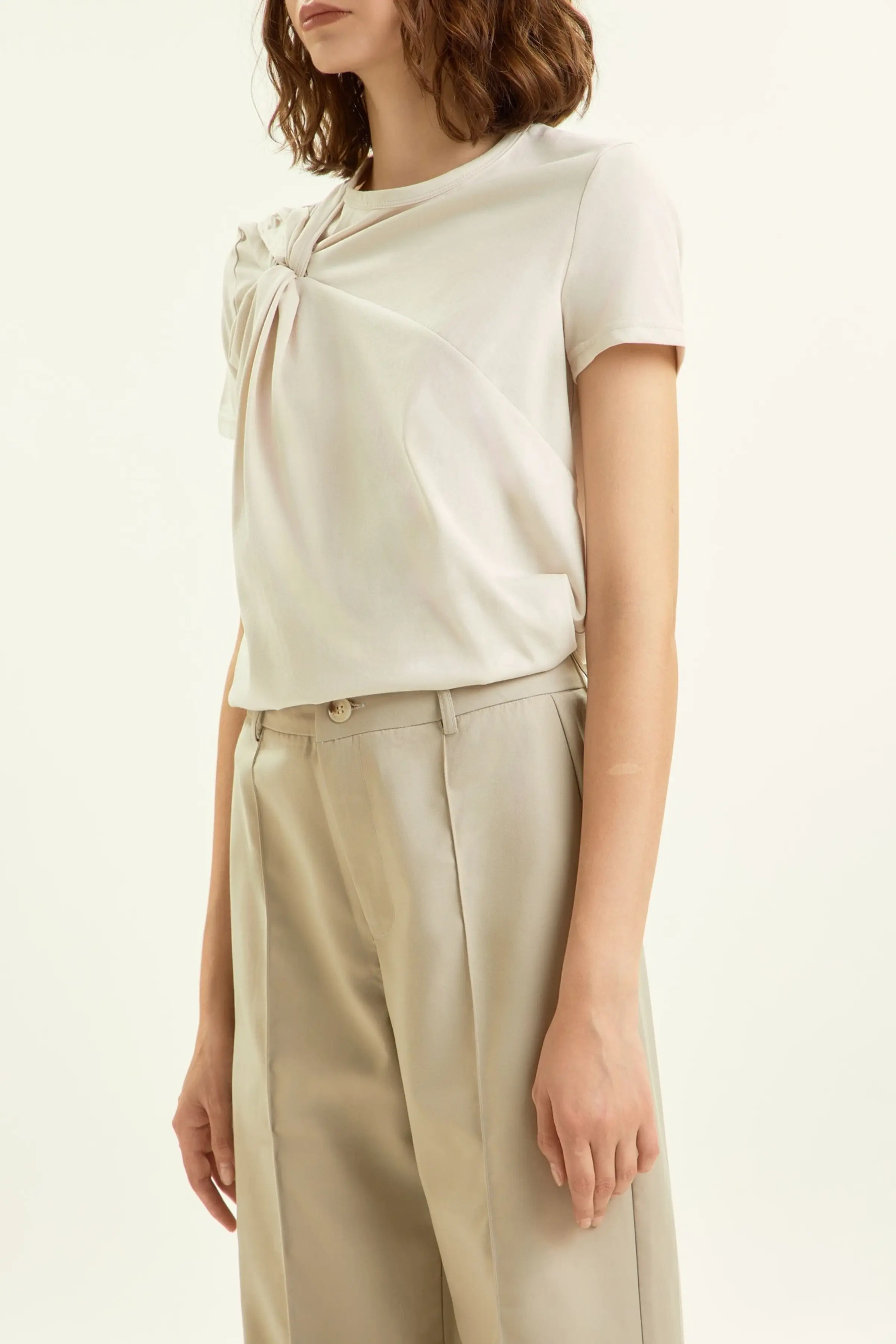 Футболка бежевый для женщин 45253-15 67