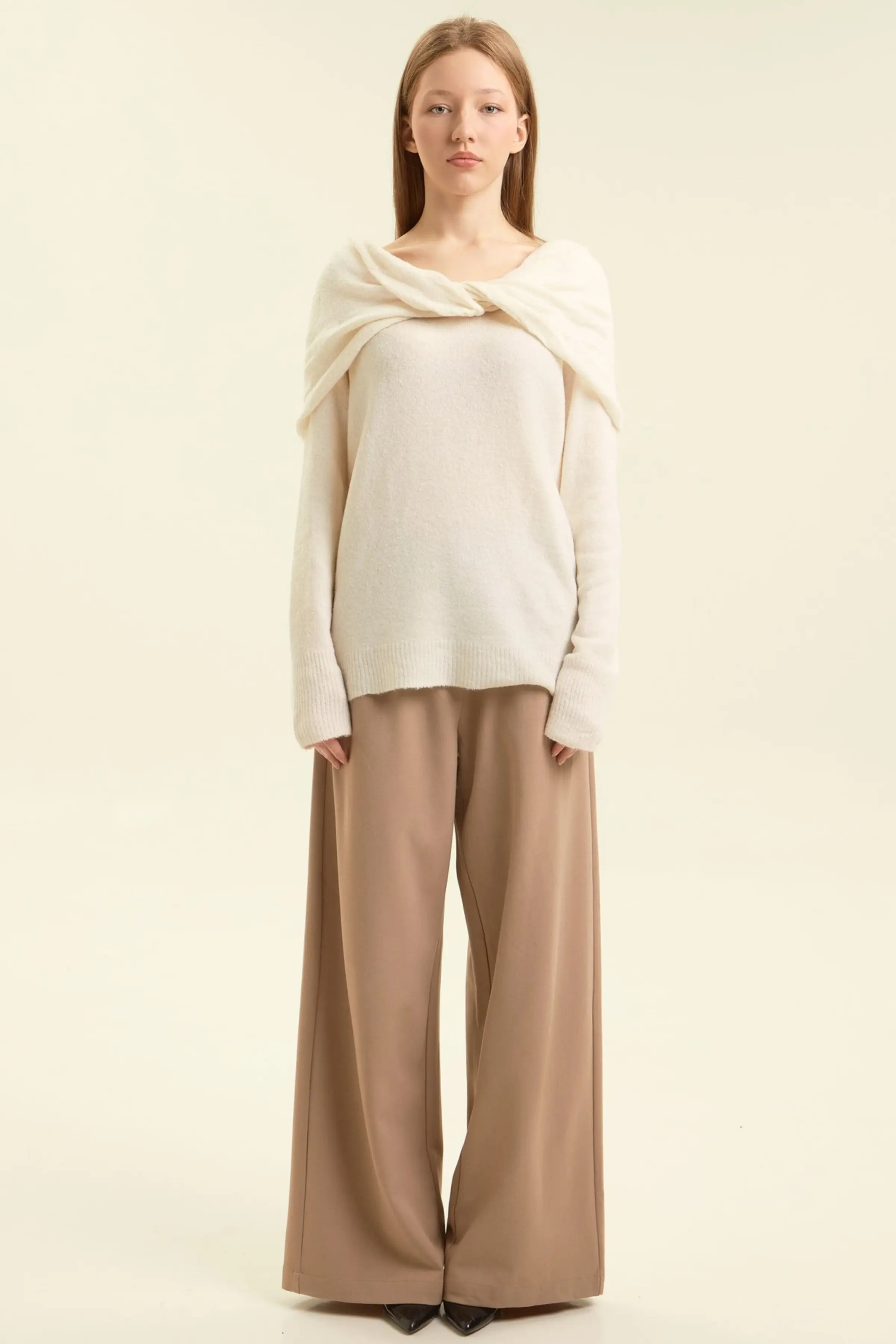 Свитер белый для женщин 47200-4 65