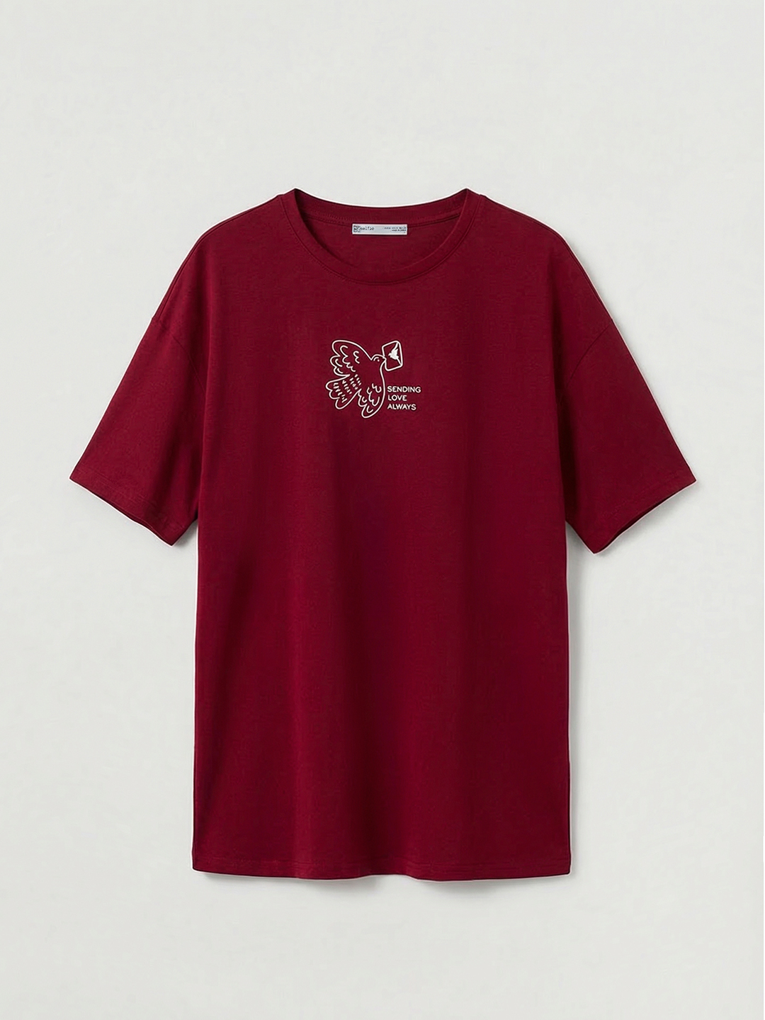 Футболка бордовый для женщин 48277-67 67