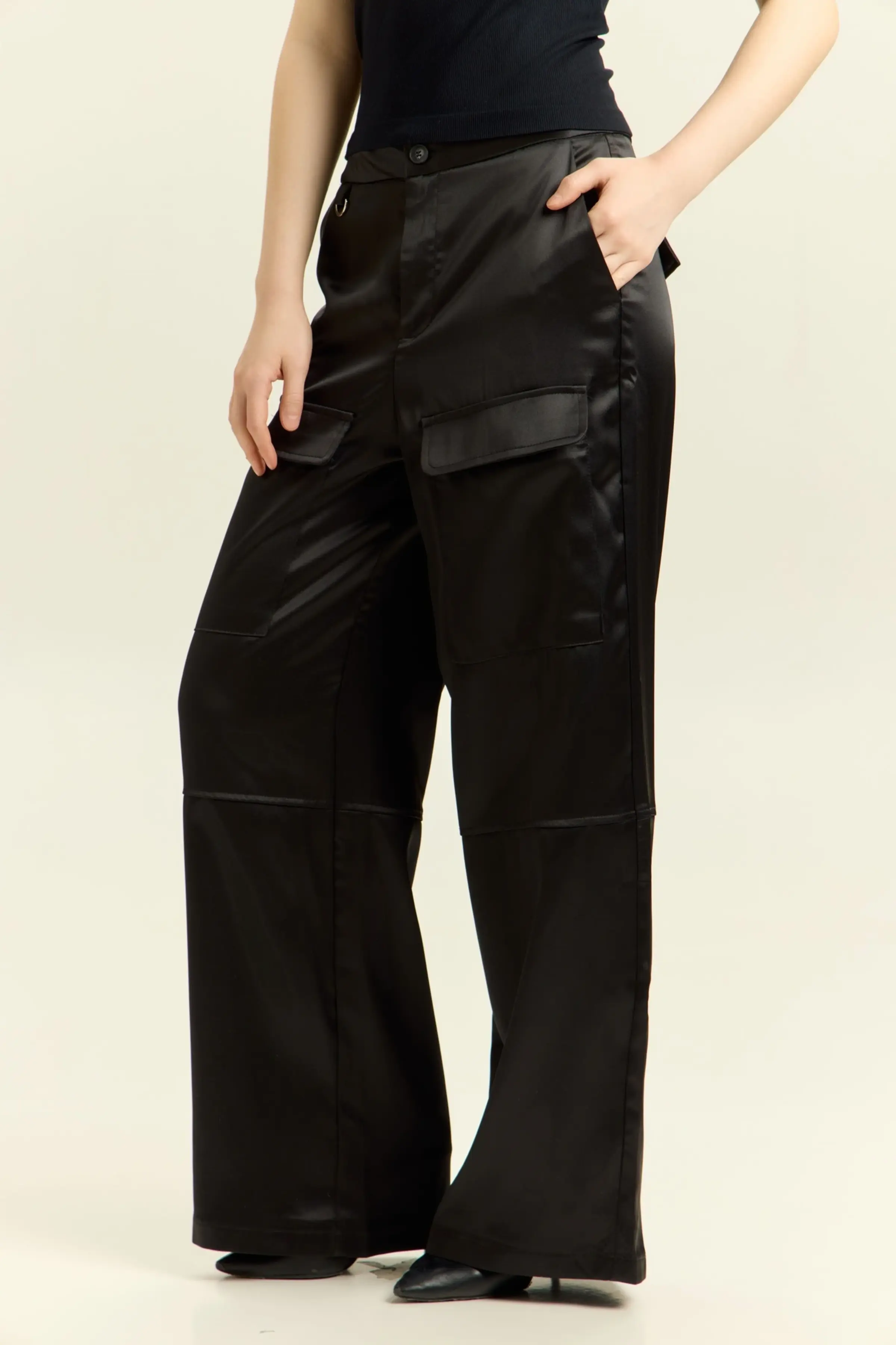 Брюки черный для женщин 41197-1 71