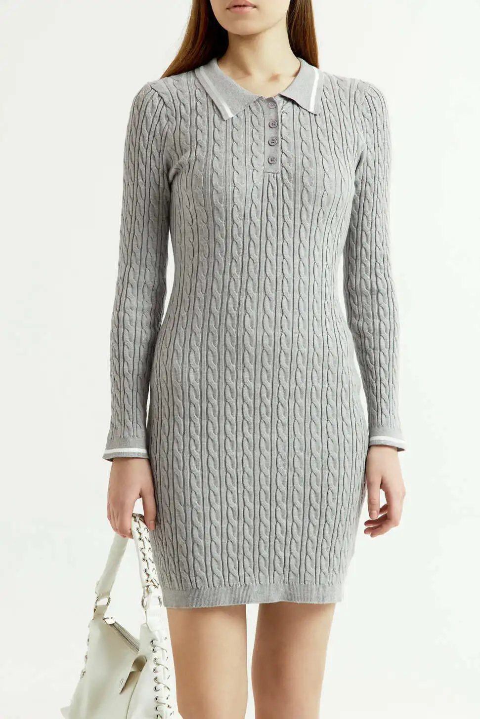 Платье серый для женщин 43146-61 54