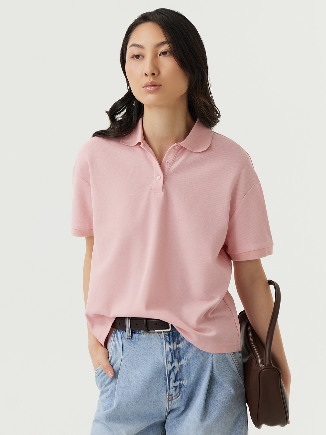 Футболка розовый для женщин 48276-17 67