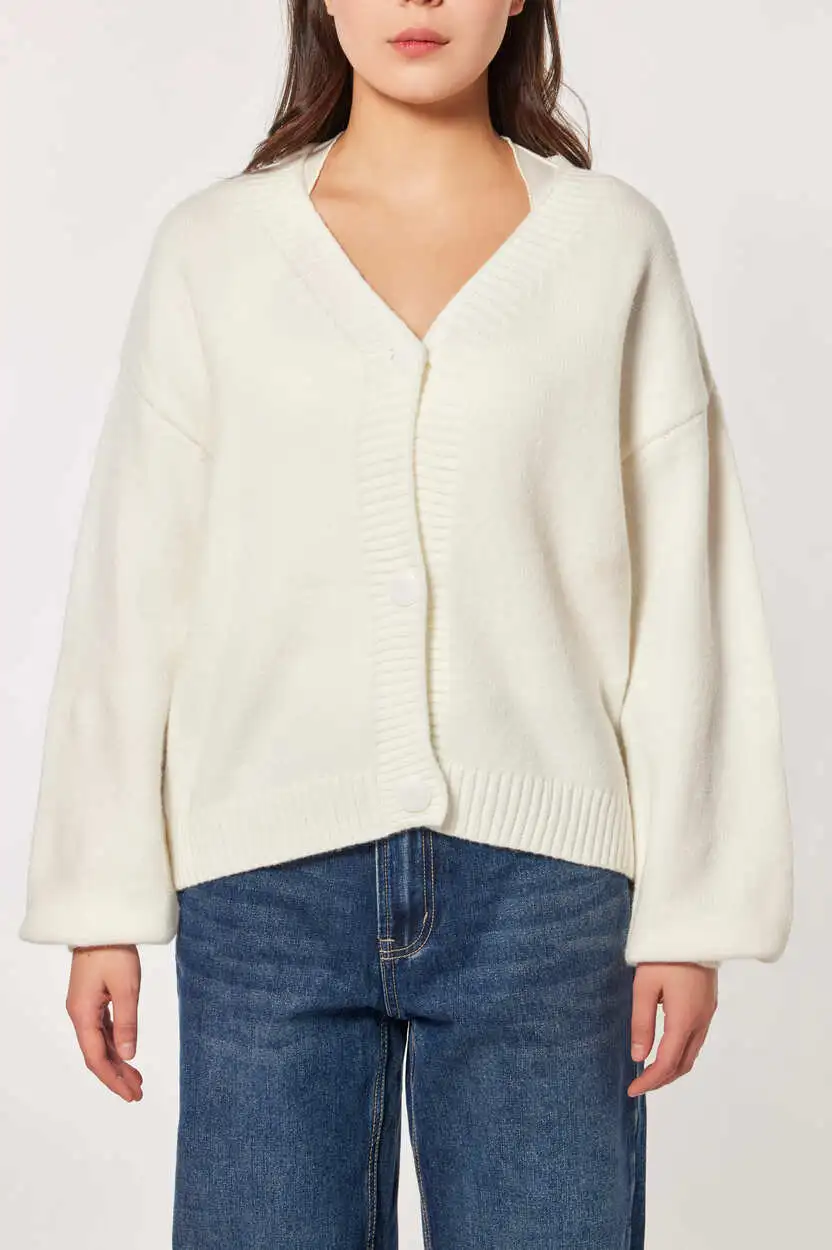 Кардиган белый для женщин 44147-4 50