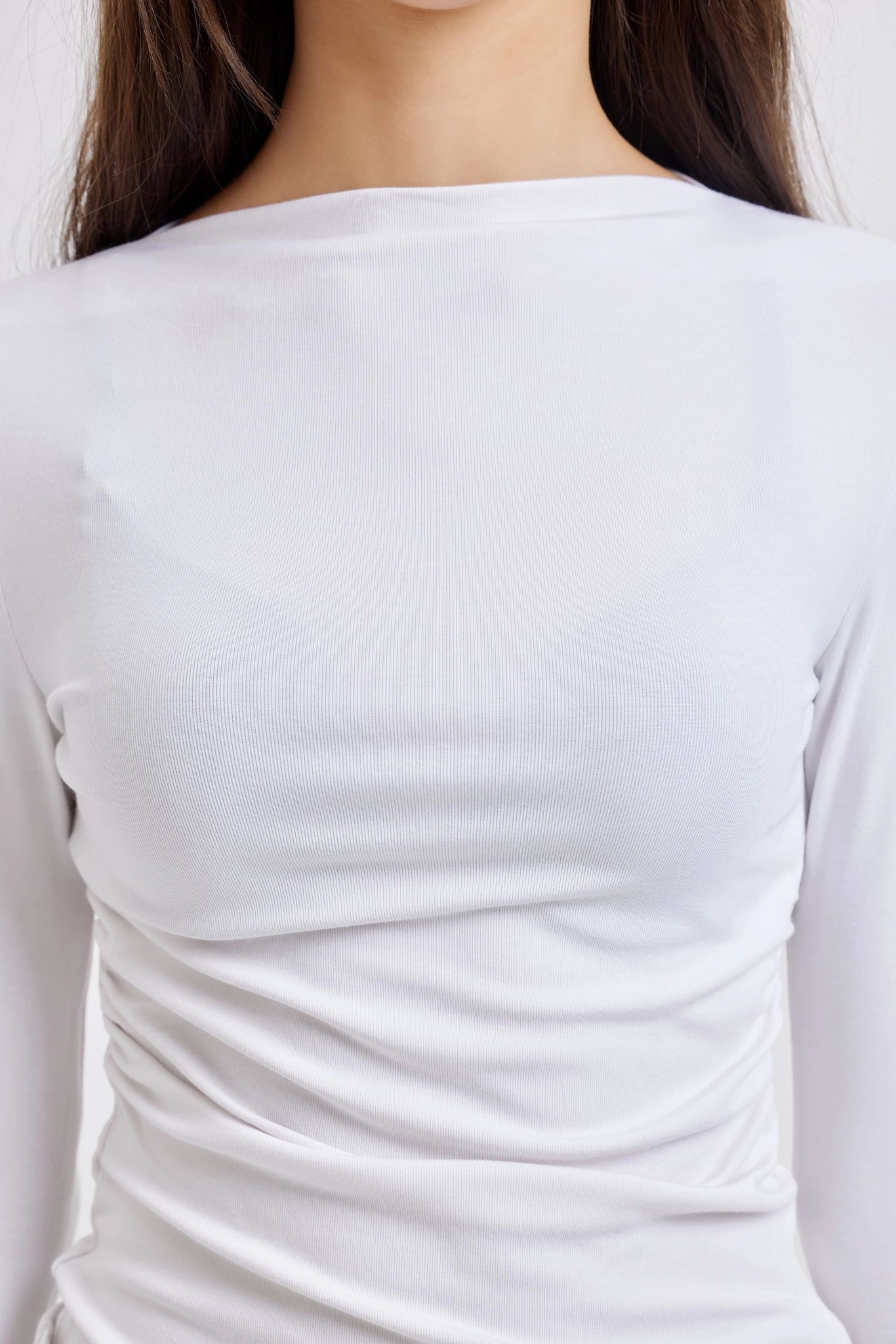 Лонгслив белый для женщин 42407U-4 59