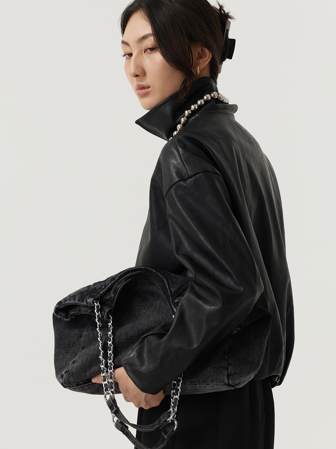 Куртка черный для женщин 48297-1 47