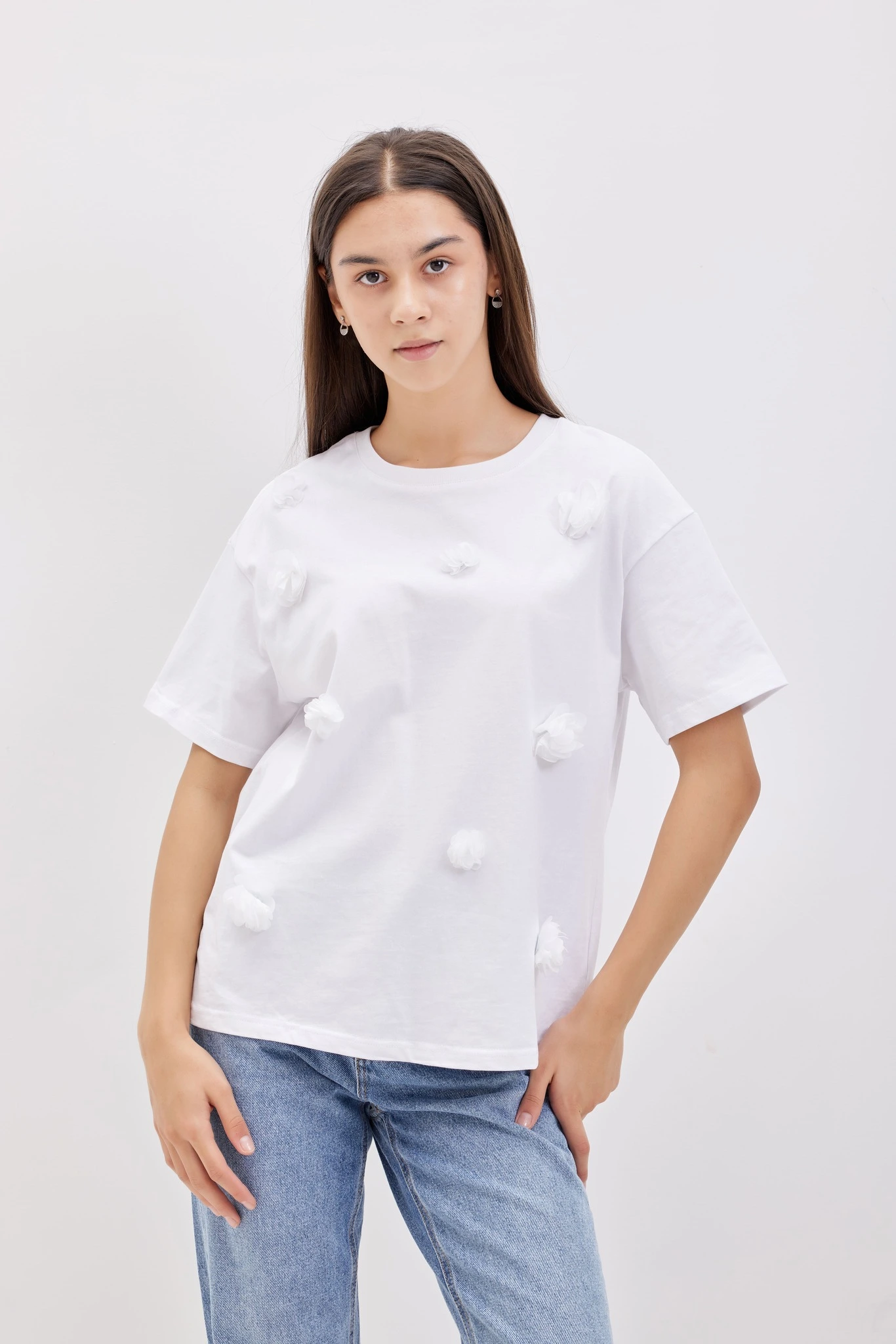 Футболка белый для женщин 42196-4 67