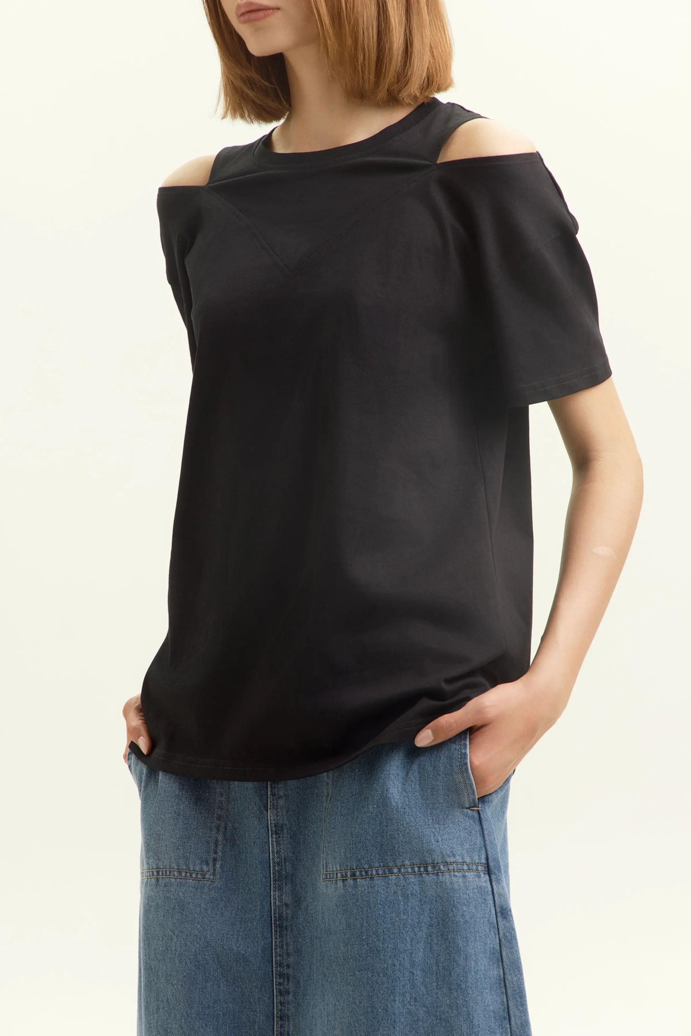 Футболка черный для женщин 45255-1 67