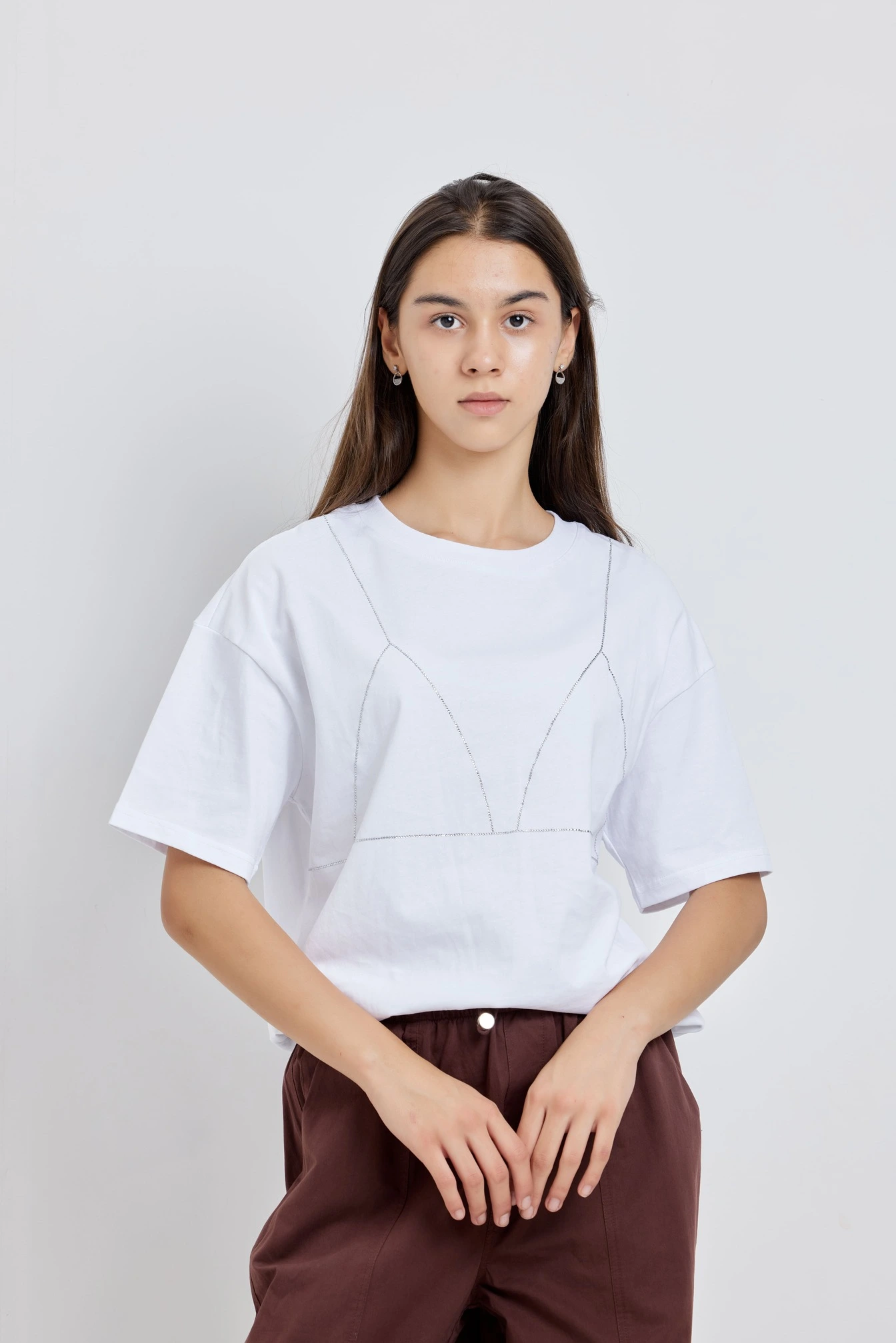 Футболка белый для женщин 42160-4 67