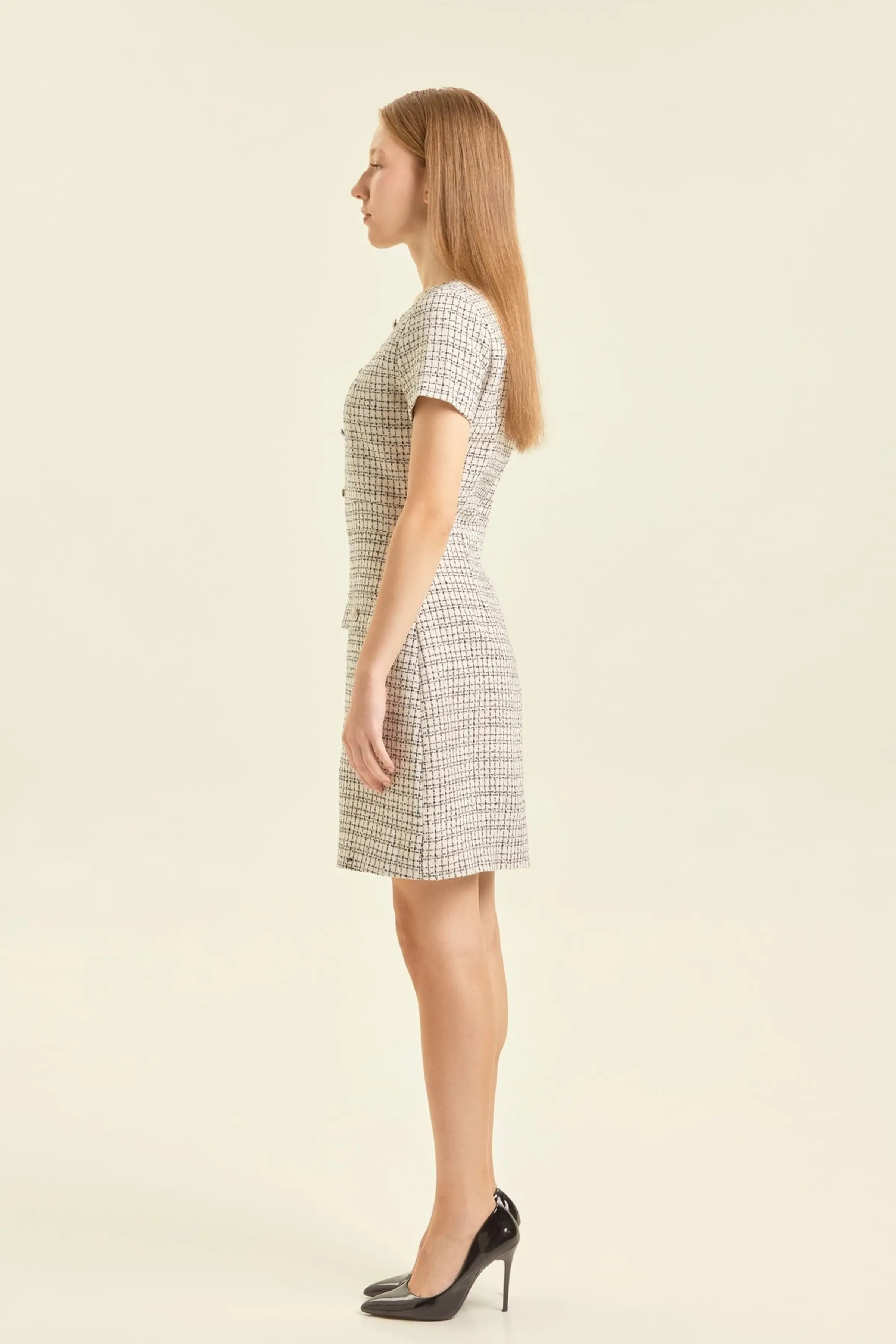 Платье белый для женщин 47134-4 54