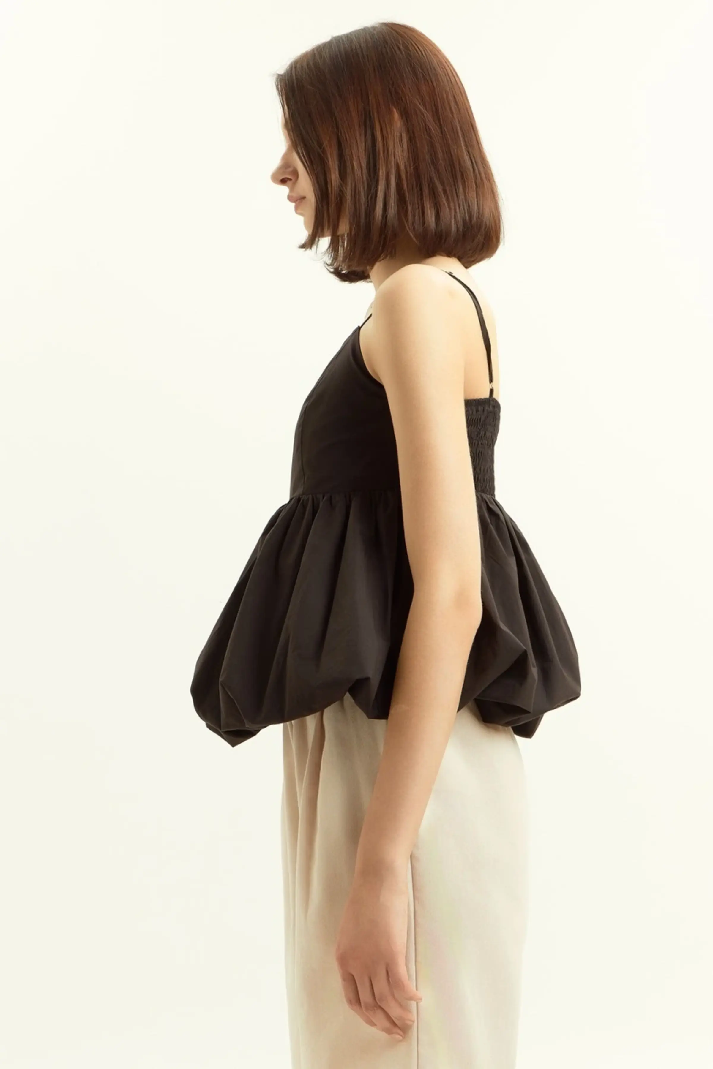 Топ черный для женщин 45194-1 46