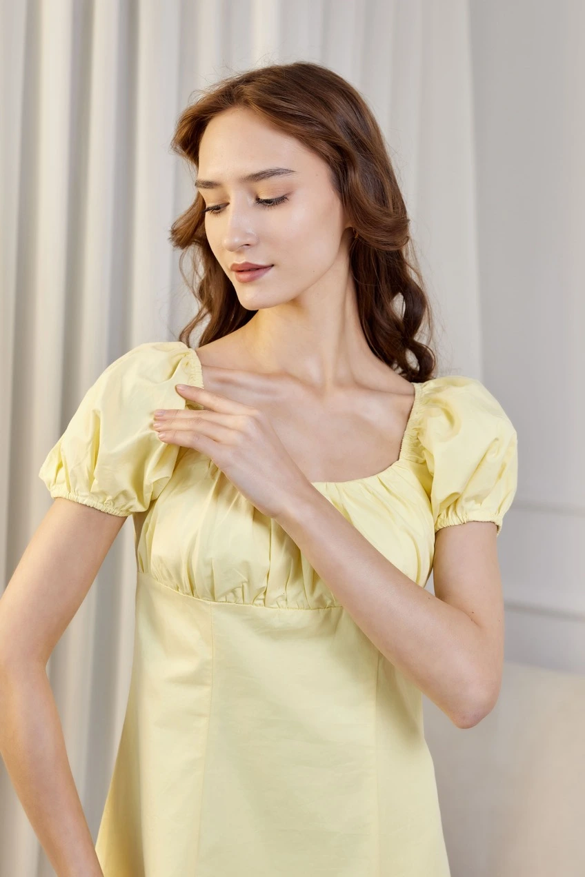 Платье желтый для женщин 41292-5 54