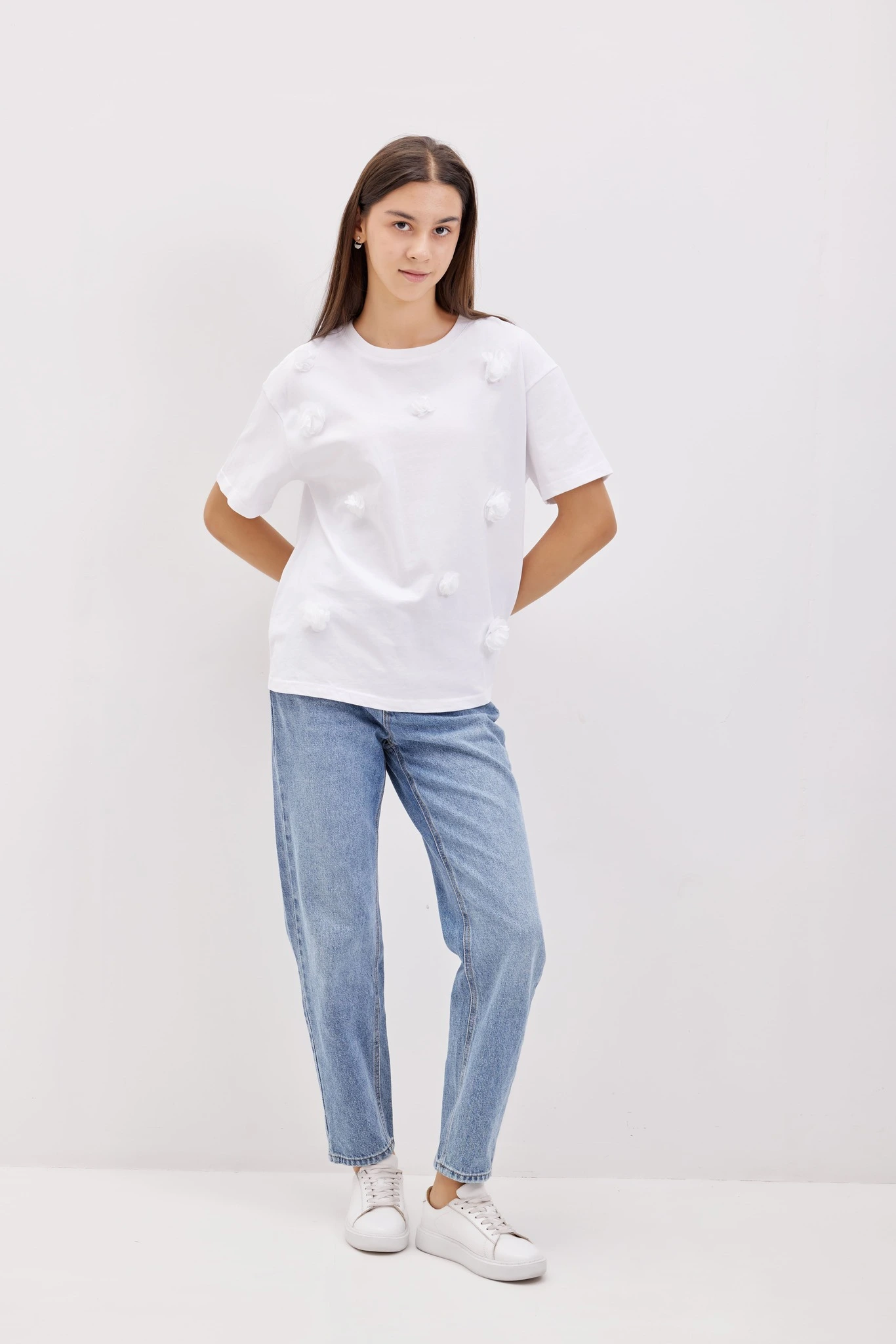 Футболка белый для женщин 42196-4 67
