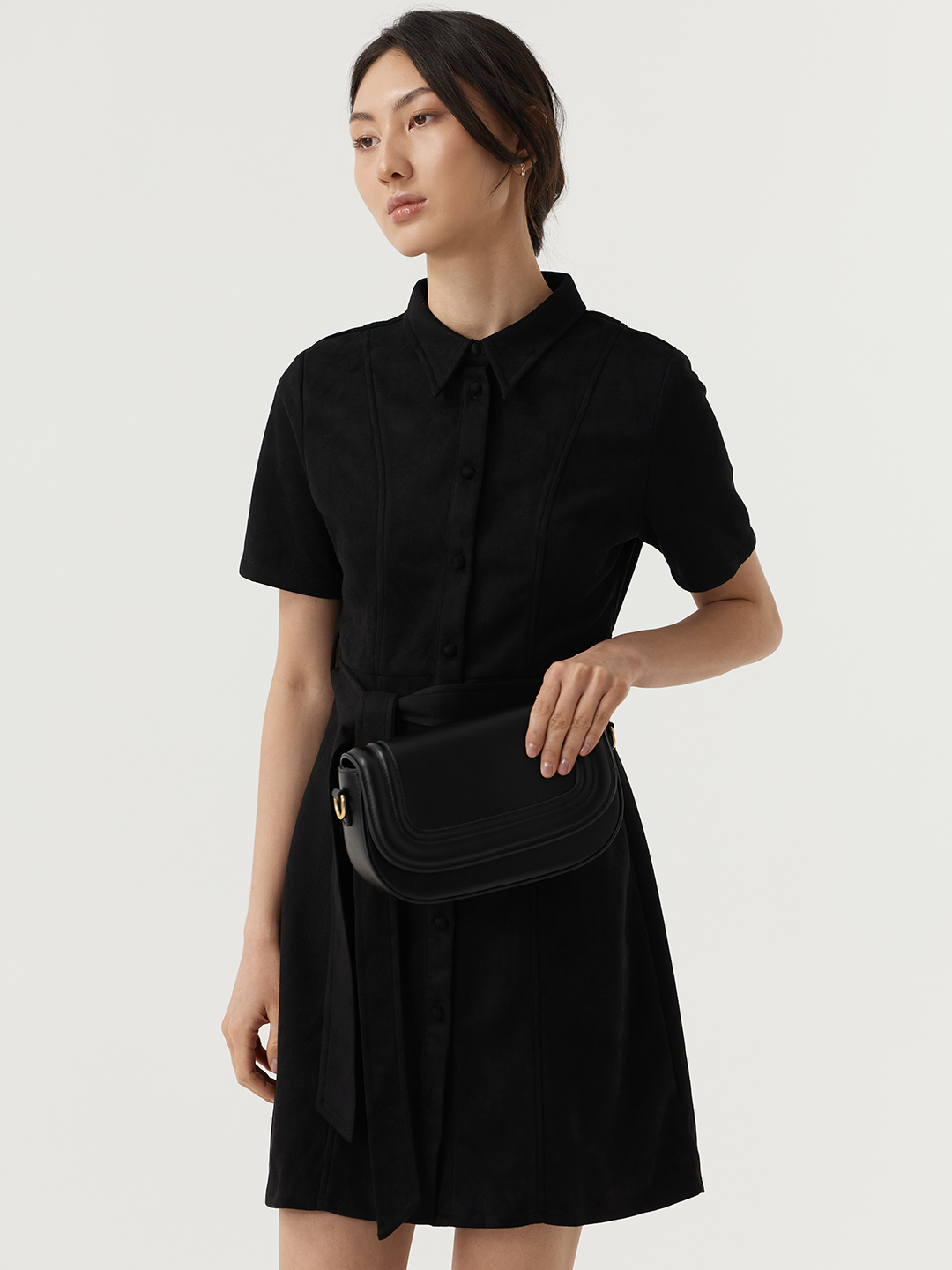 Платье черный для женщин 48106-1 54