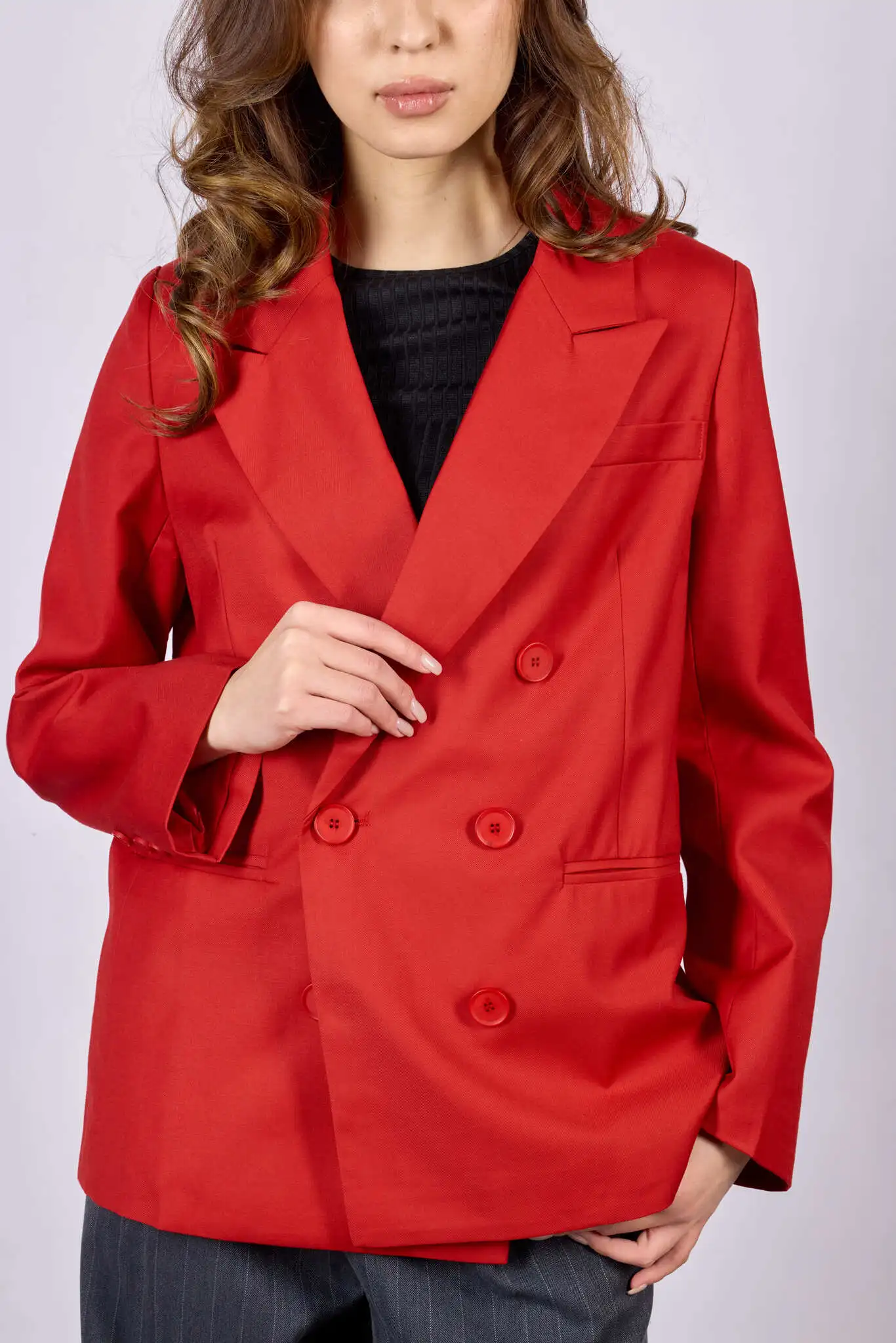 Жакет красный для женщин 44111-7 64