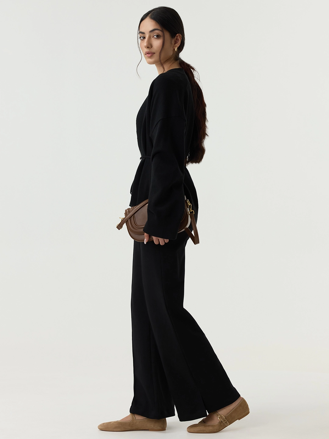 Брюки черный для женщин 48193-1 71