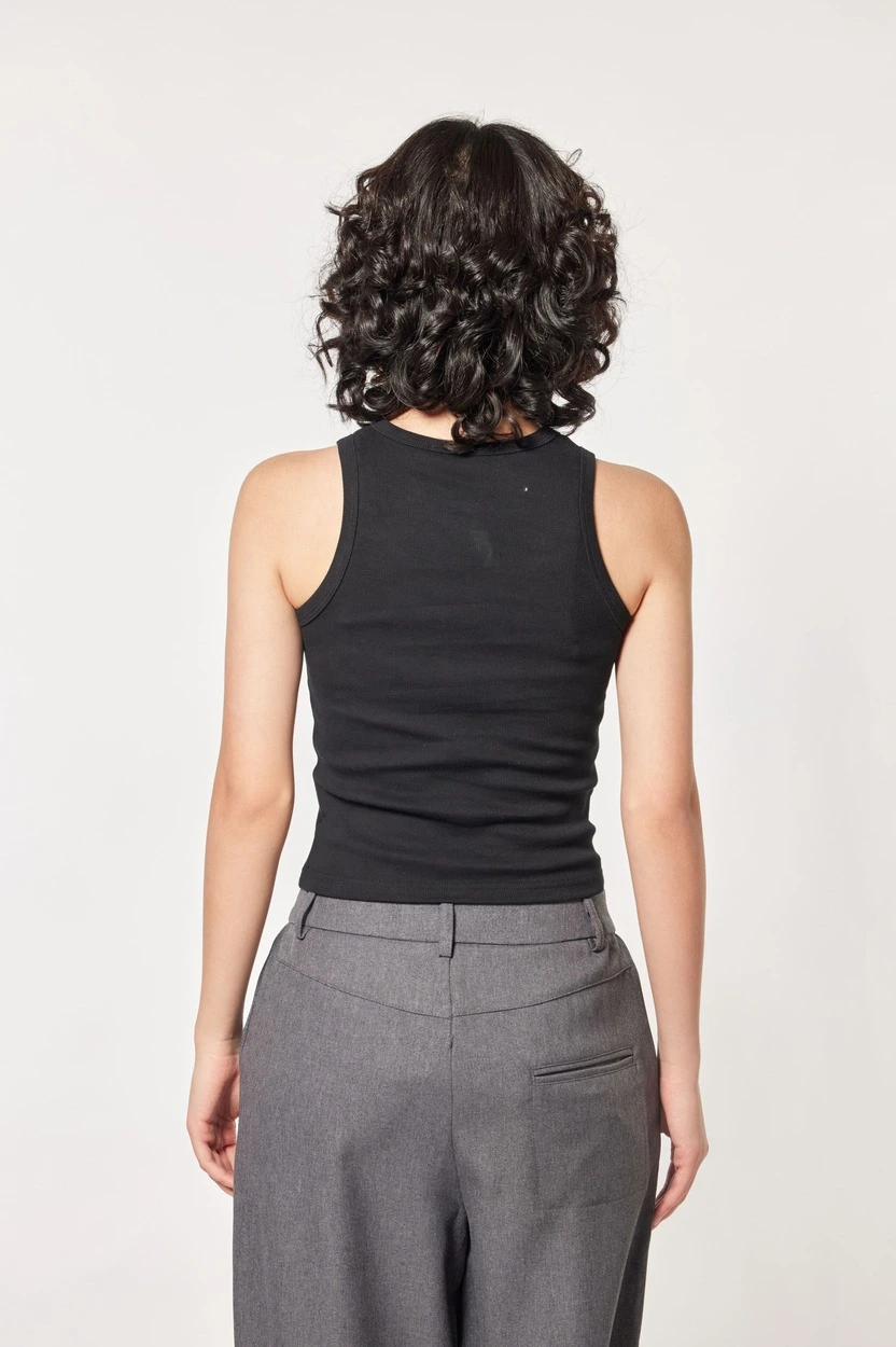 Топ черный для женщин 44241-1 46