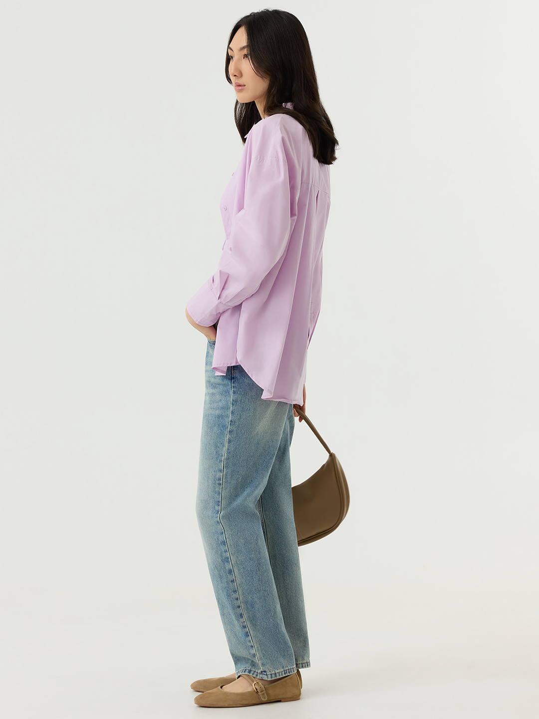 Рубашка лавандовый для женщин 48152-207 66