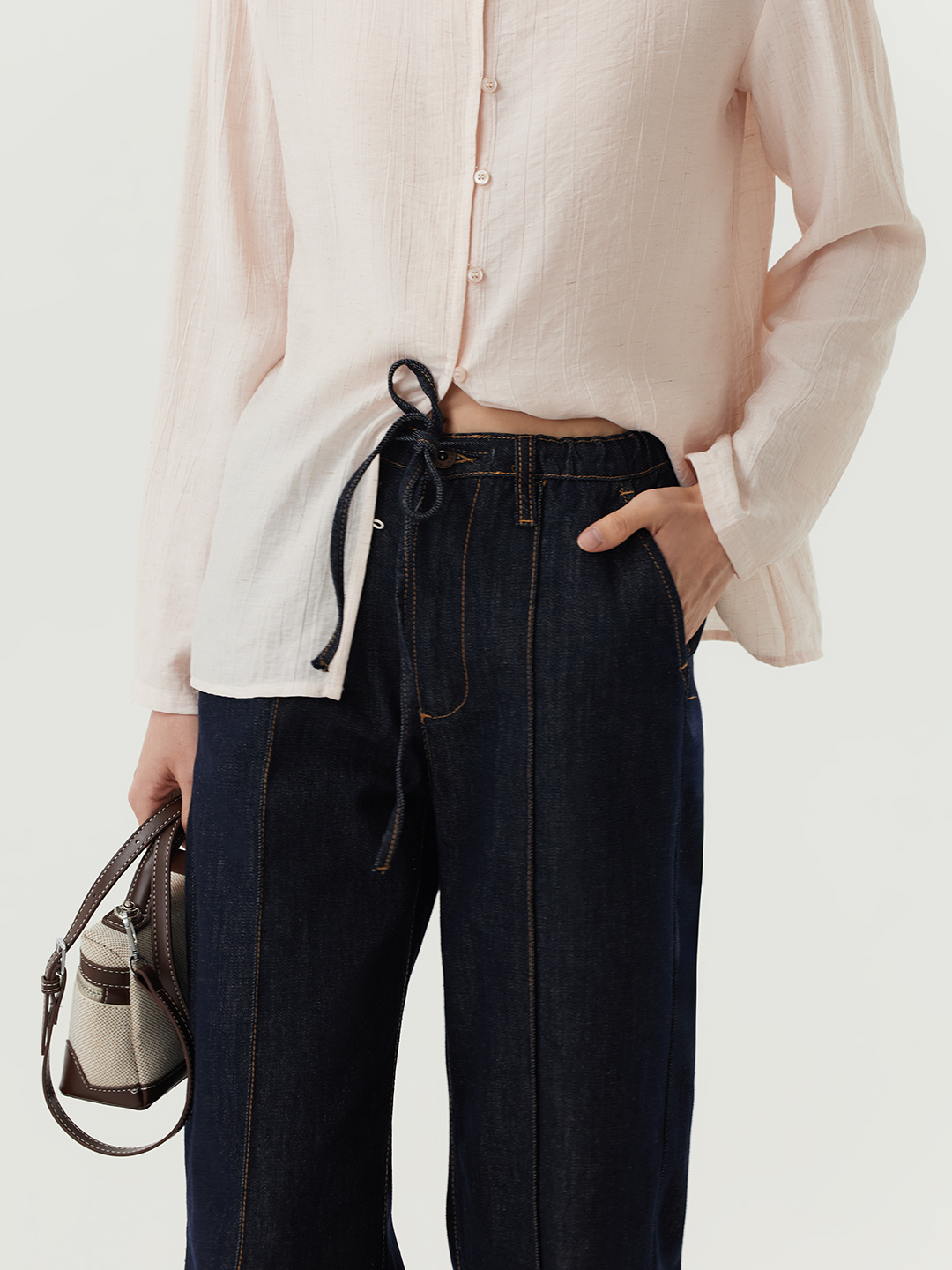 Джинсы темно-синий для женщин 48175-18 74