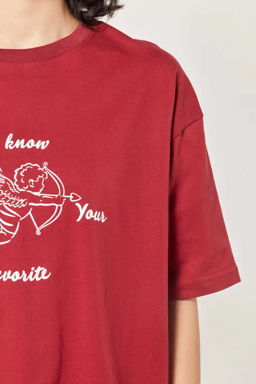 Футболка красный для женщин 44231-7 67