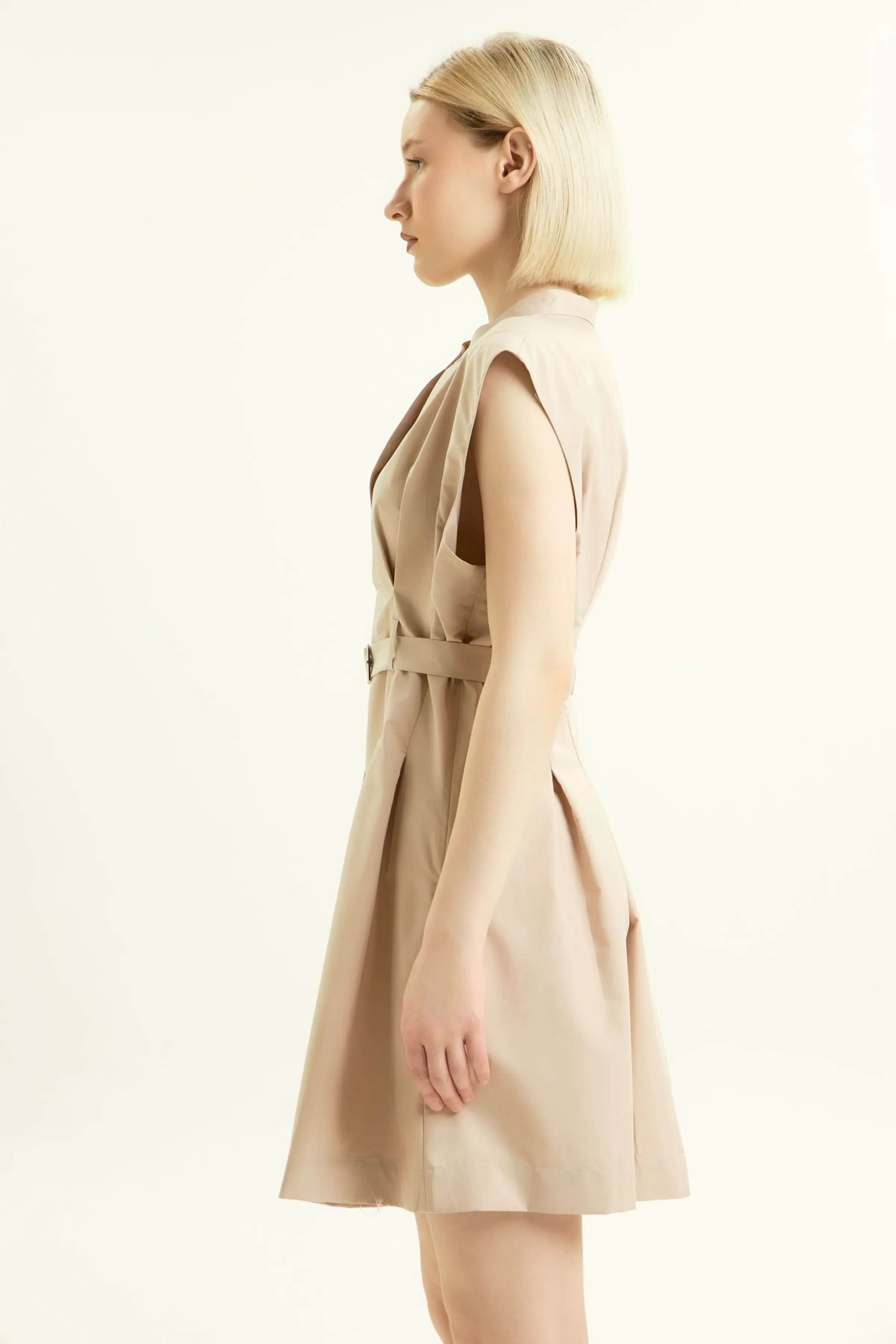 Платье бежевый для женщин 45364D-15 54