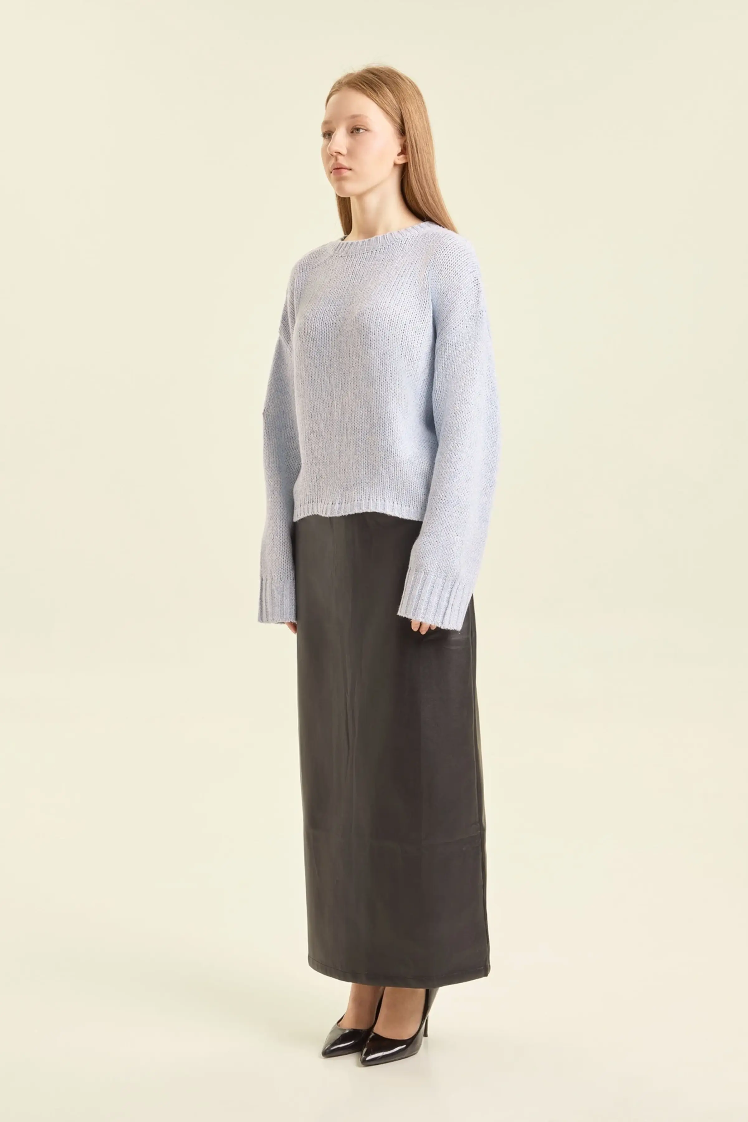 Свитер голубой для женщин 47198-10 65