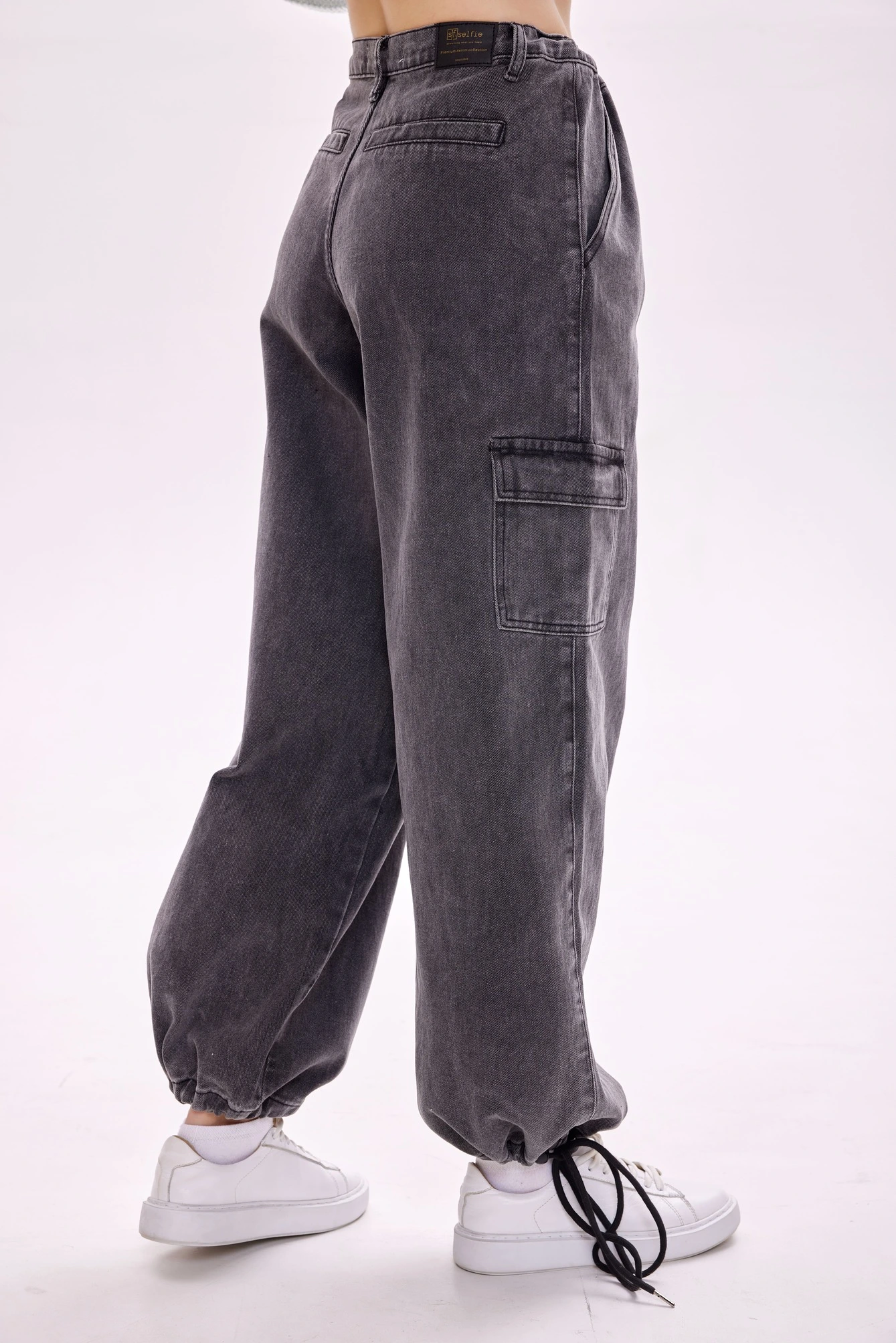 Джинсы серый для женщин 39162-61 74