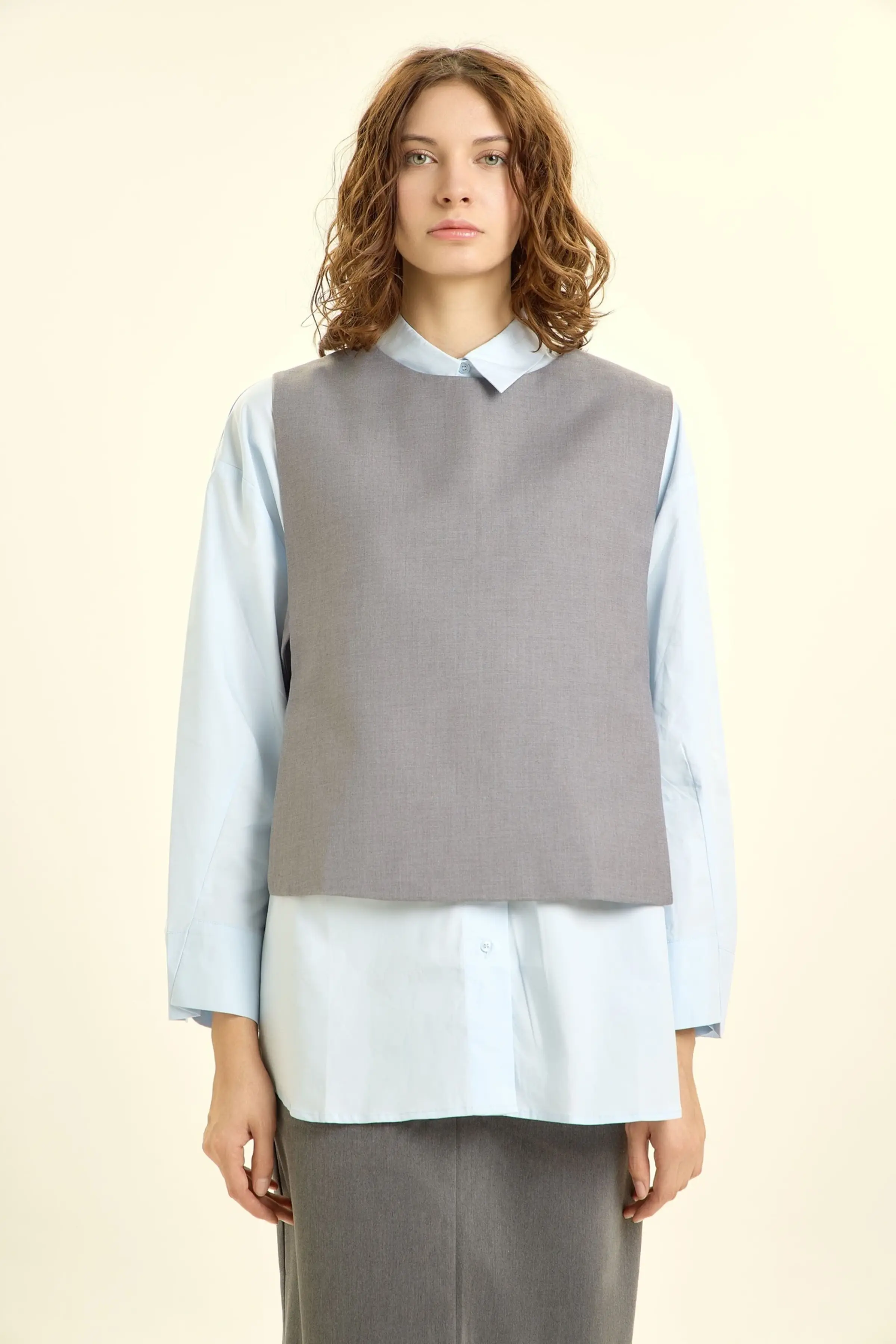 Жилетка серый для женщин 46144-61 68