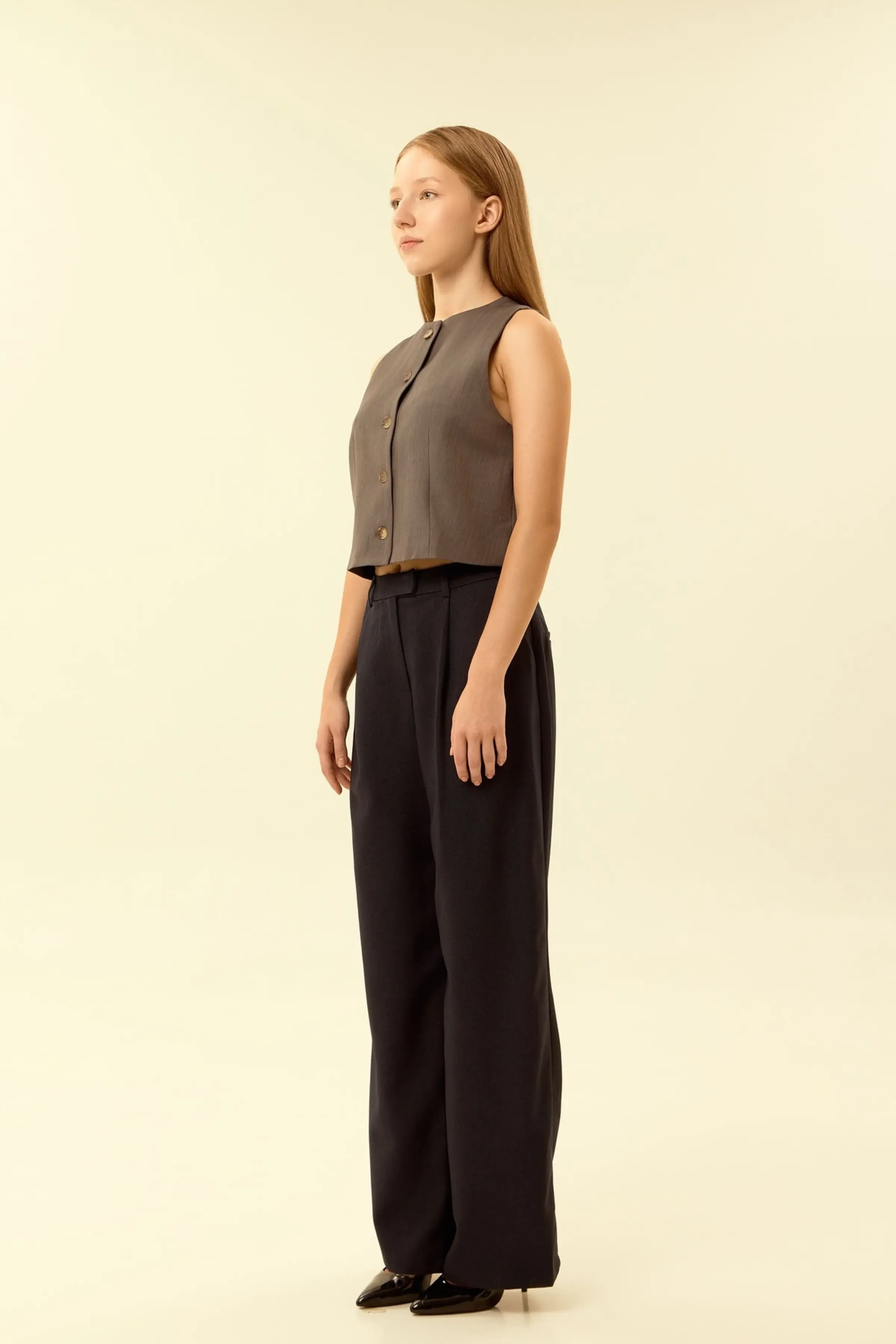 Жилетка серый для женщин 46257-61 68