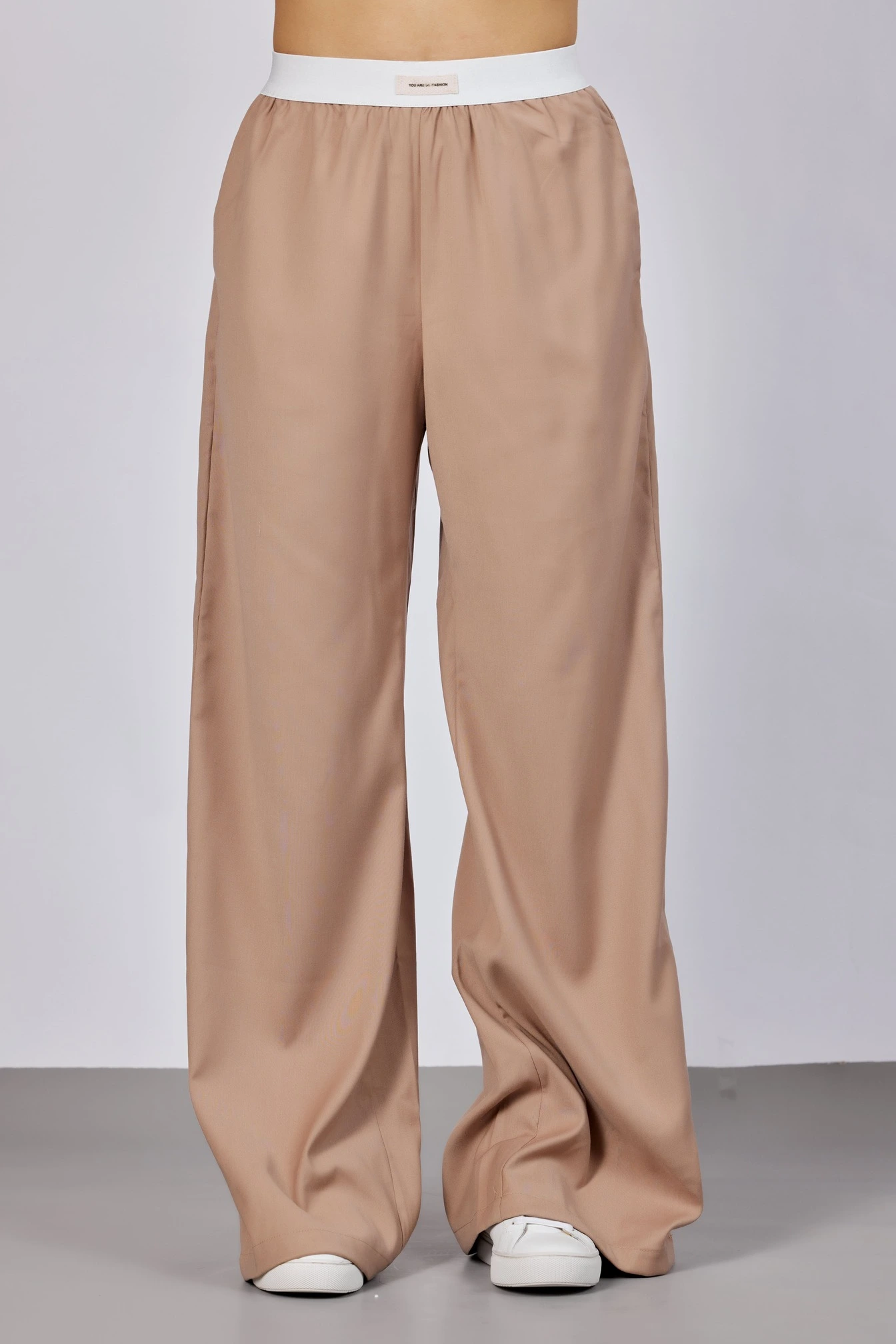 Брюки бежевый для женщин 43115-15 71