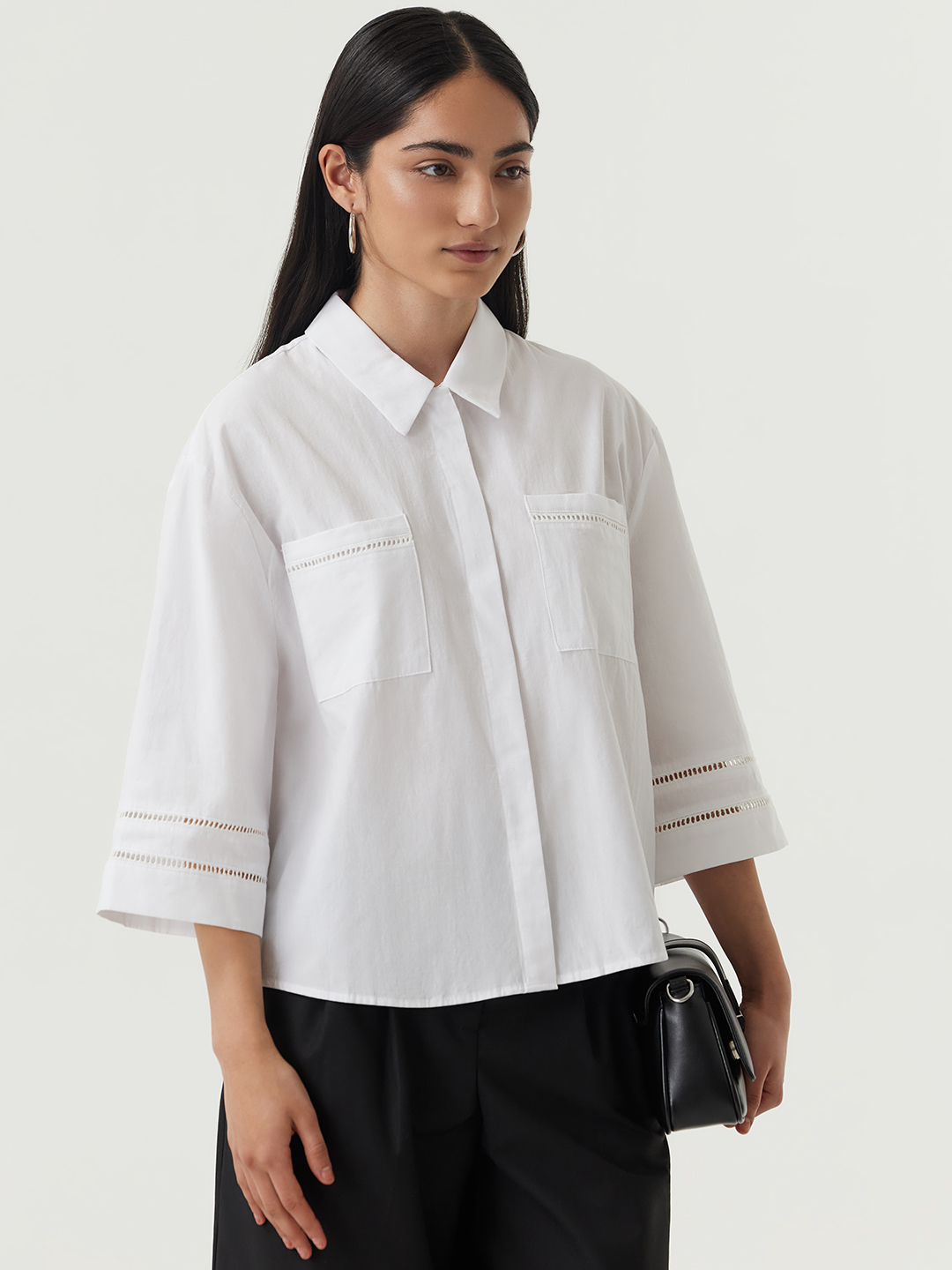 Рубашка белый для женщин 48255-4 66