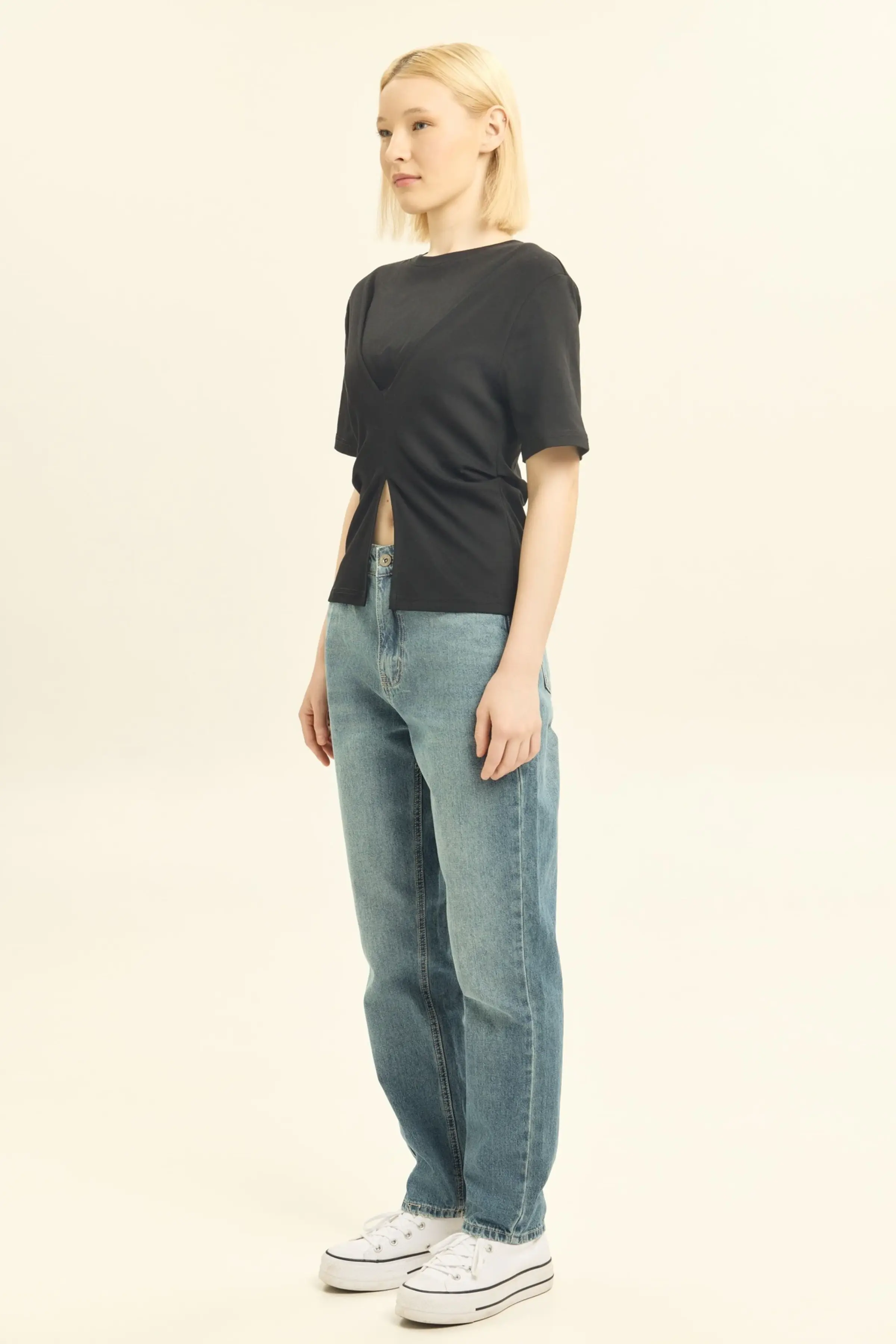 Футболка черный для женщин 45322-1 67