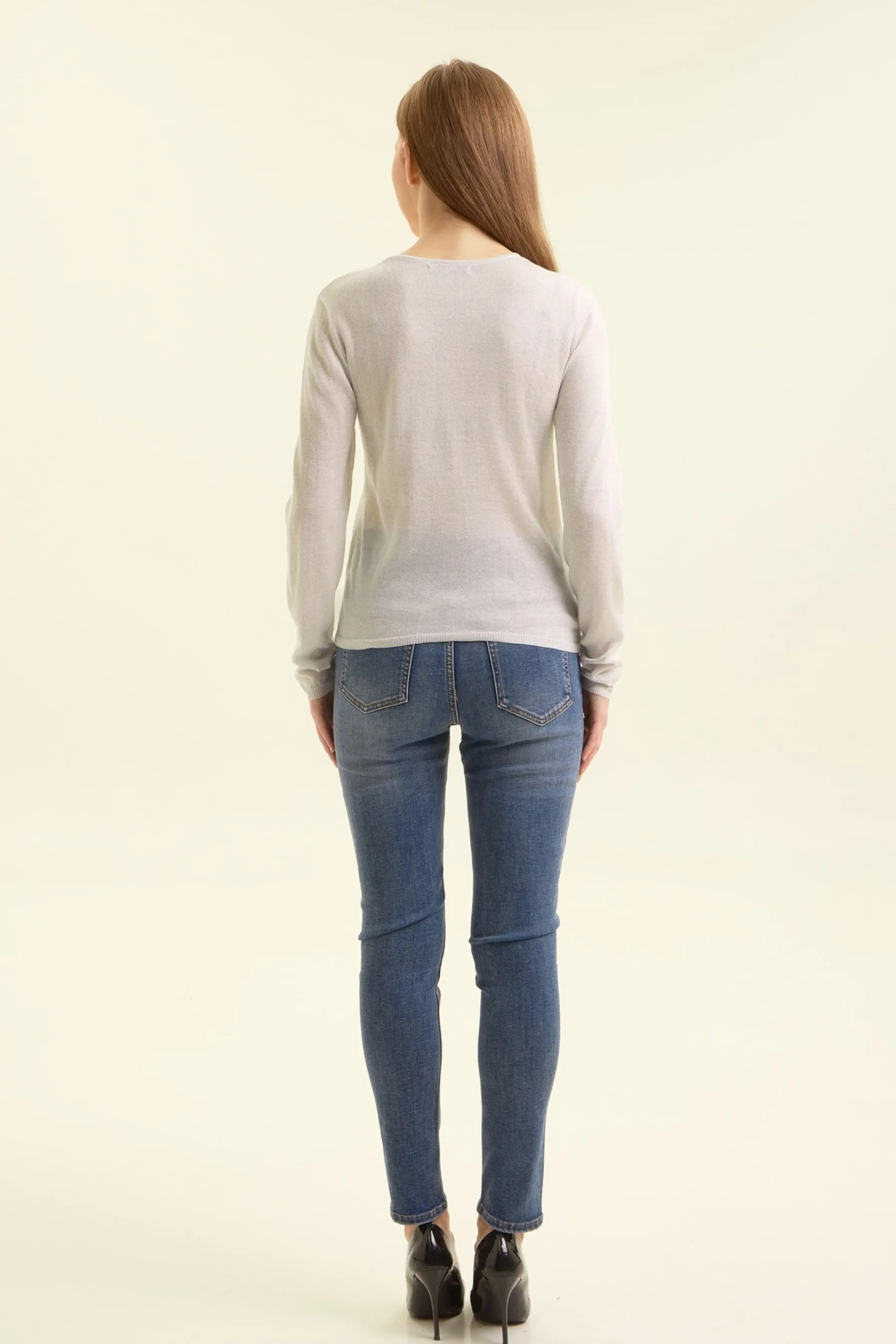 Джинсы светло-синий для женщин 47186-195 74