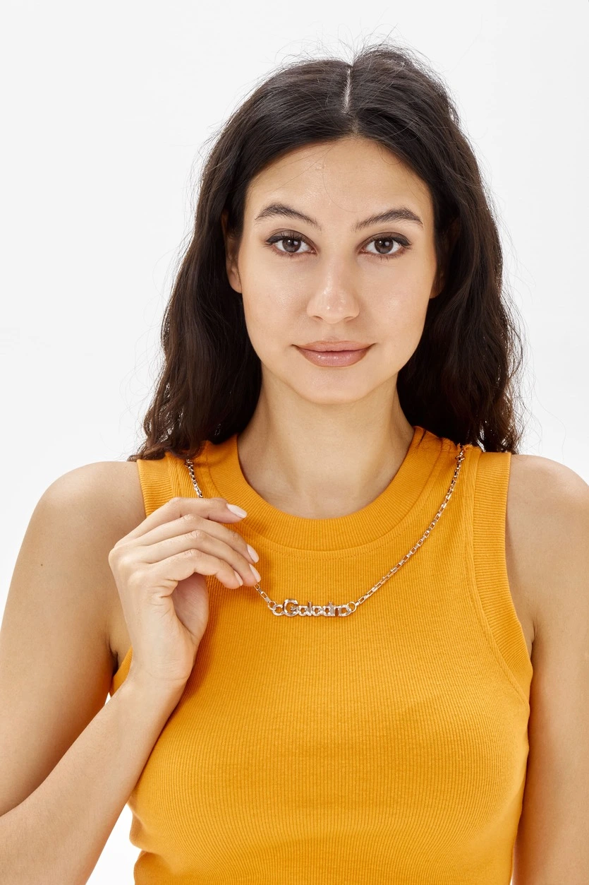 Топ оранжевый для женщин 153/151/37329-32 46