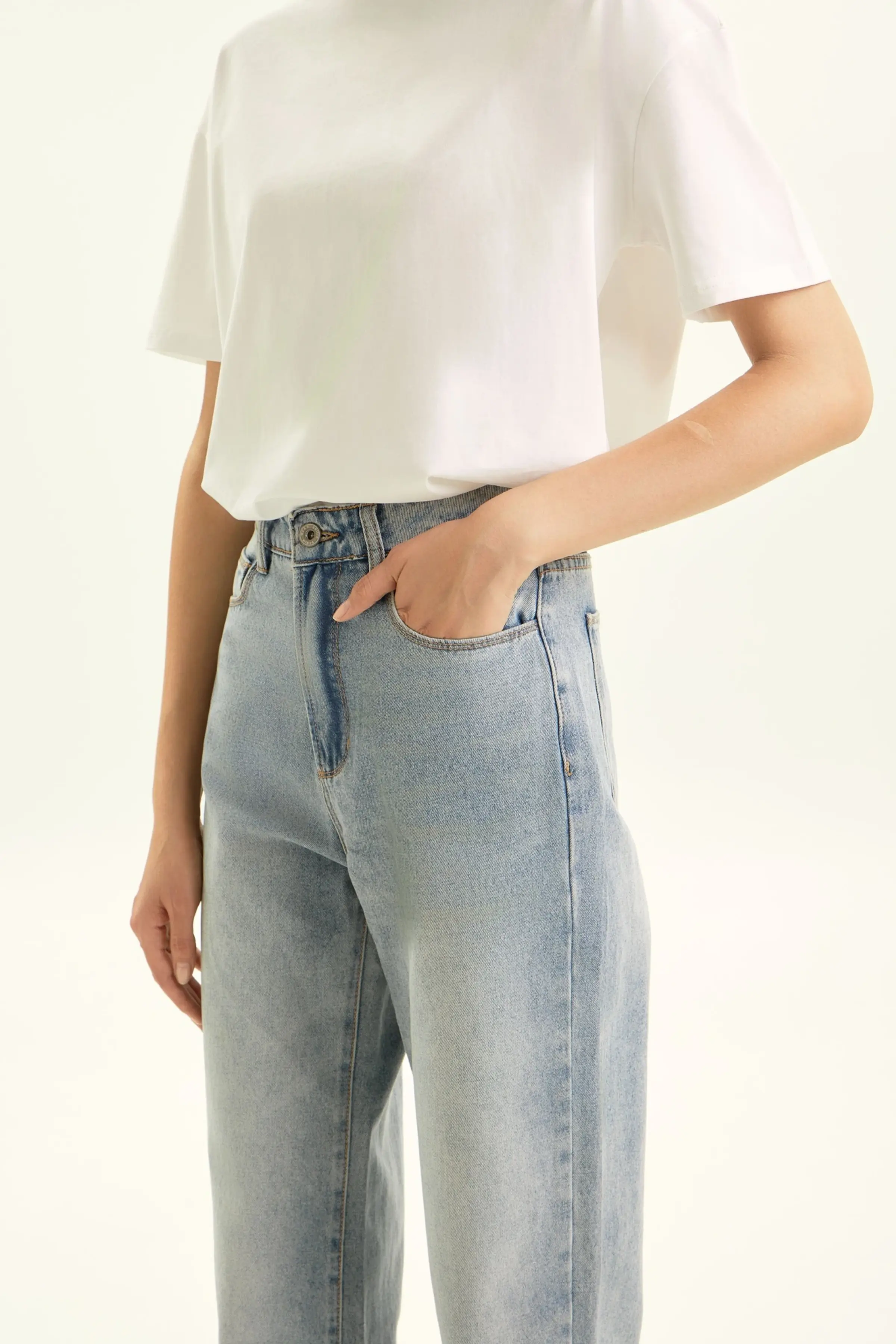 Джинсы светло-голубой для женщин 44350-25 74