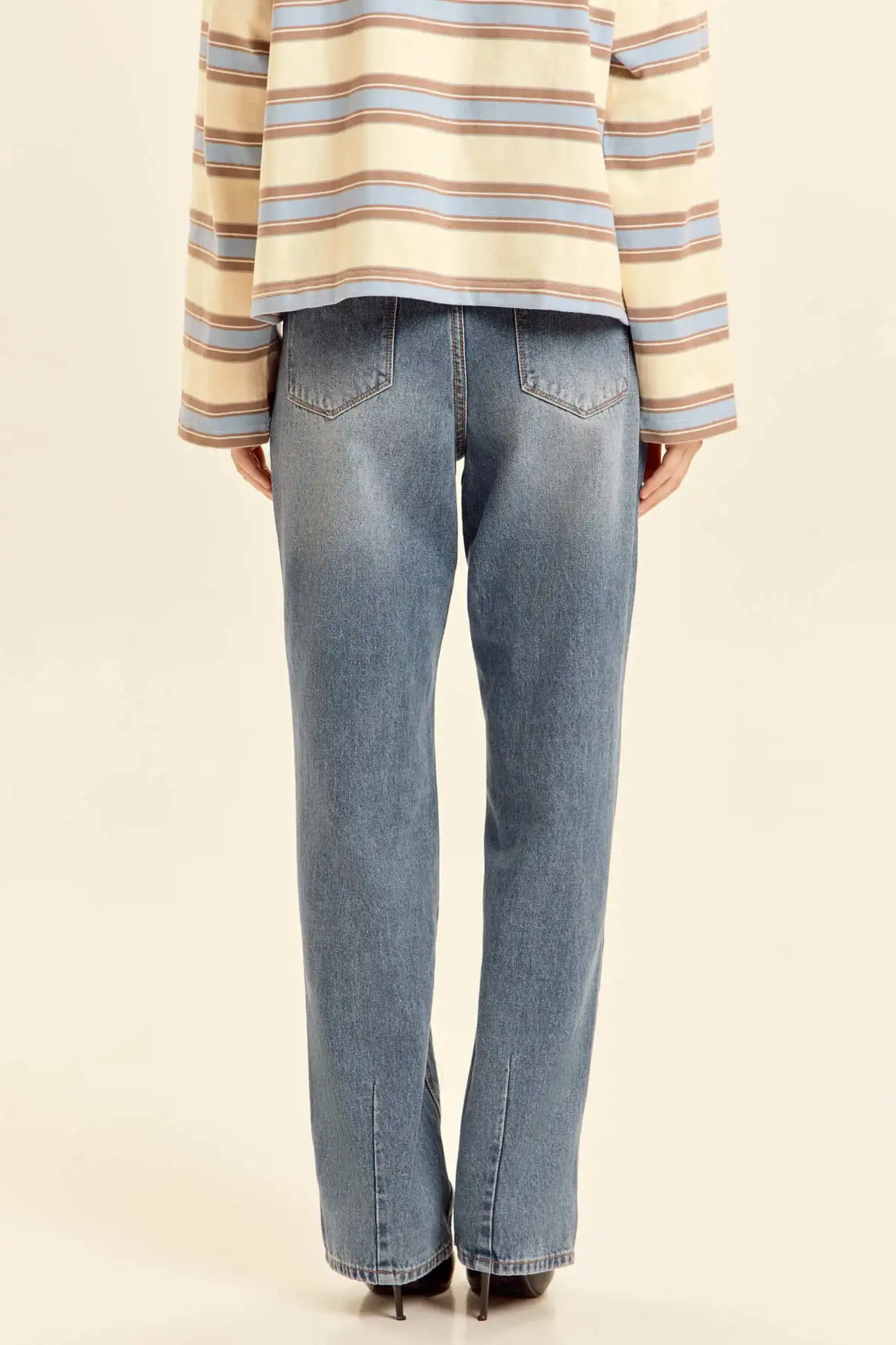 Джинсы синий для женщин 46350-65 74