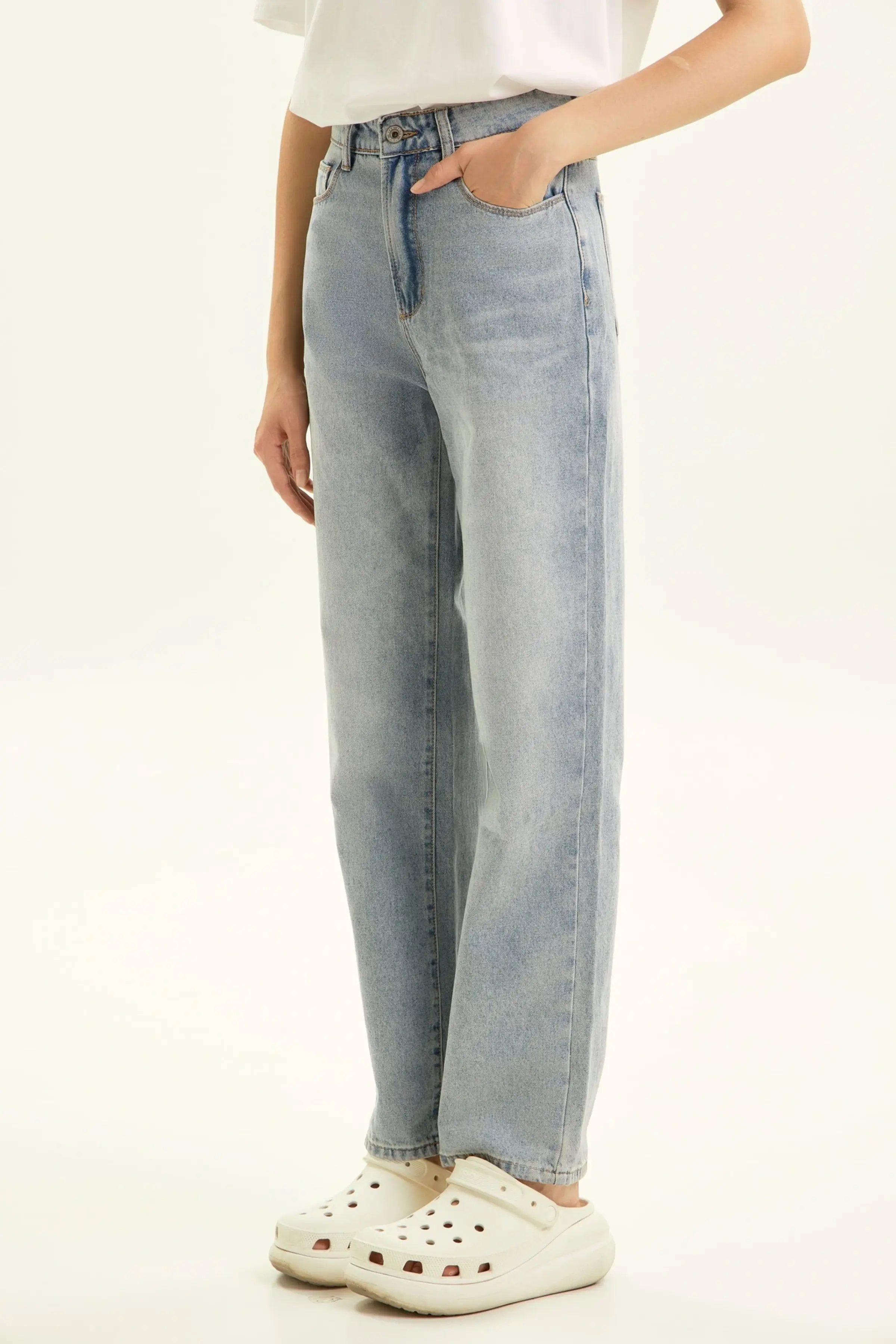 Джинсы светло-голубой для женщин 44350-25 74