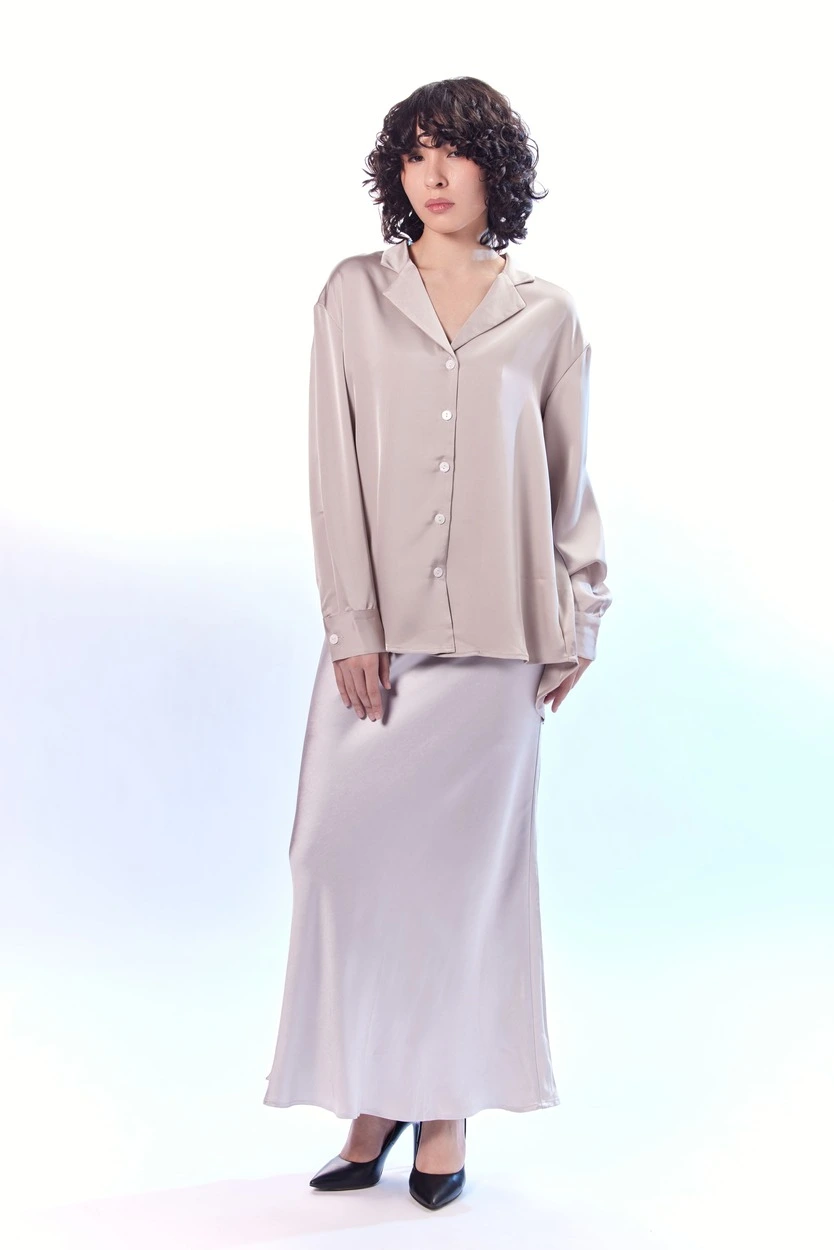 Юбка светло-серый для женщин 44170-9 52